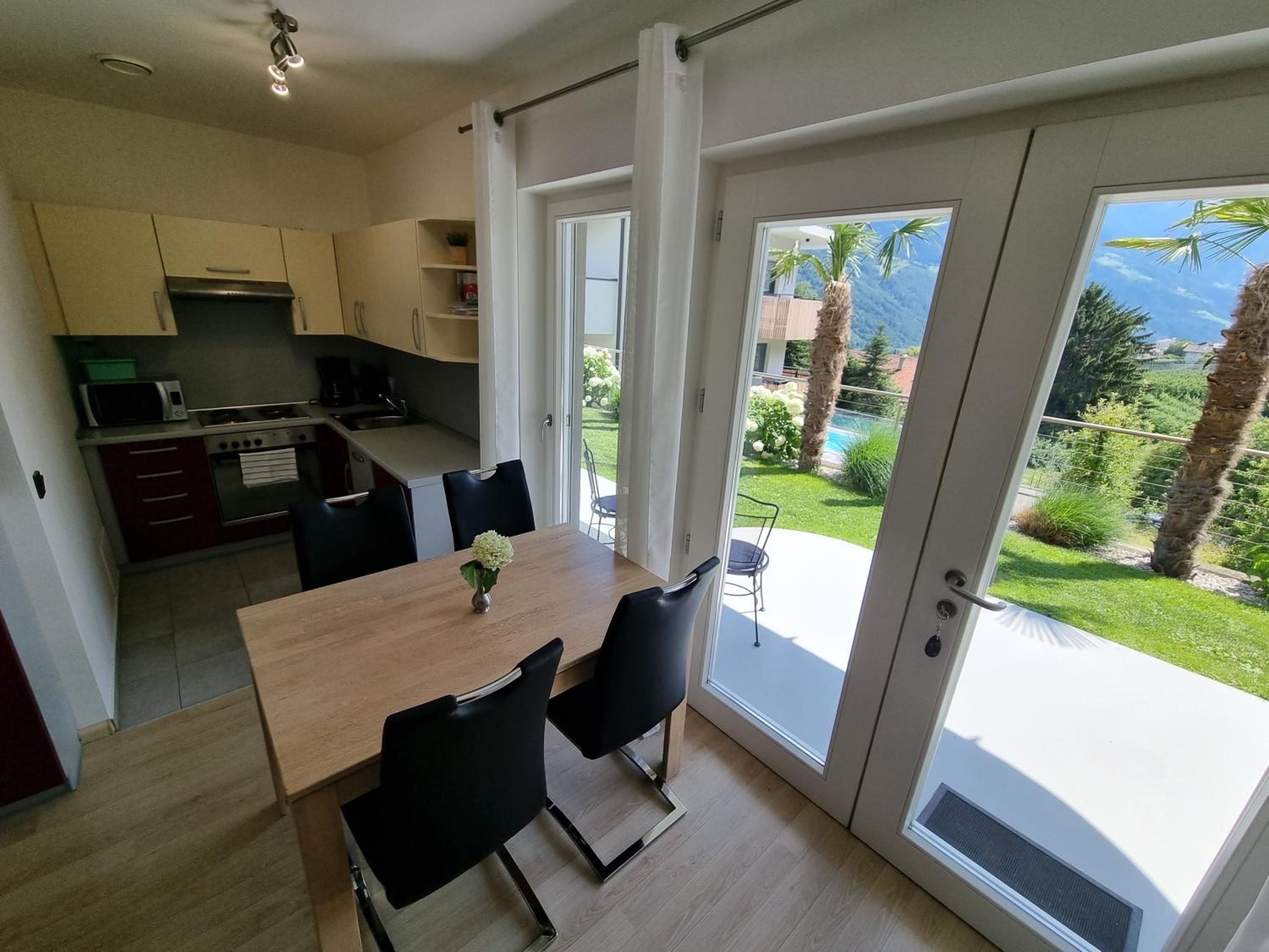 Appartement Mayr en Parcines — kitchen