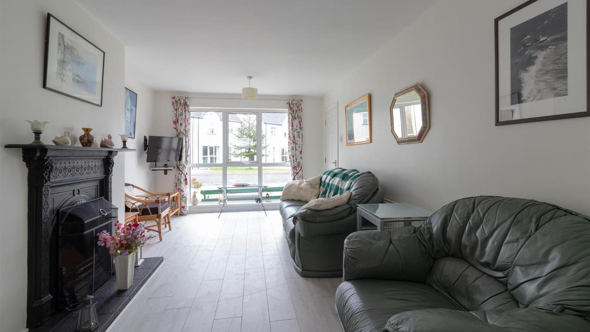 Strand Cottages Ballycastle Seafront view 2