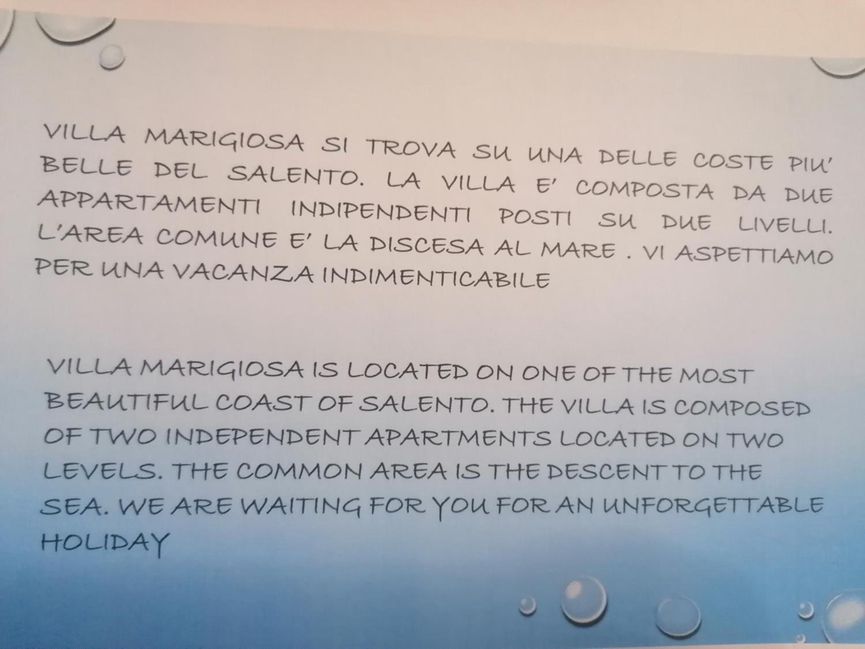 Villa Marigiosa Salento view 5