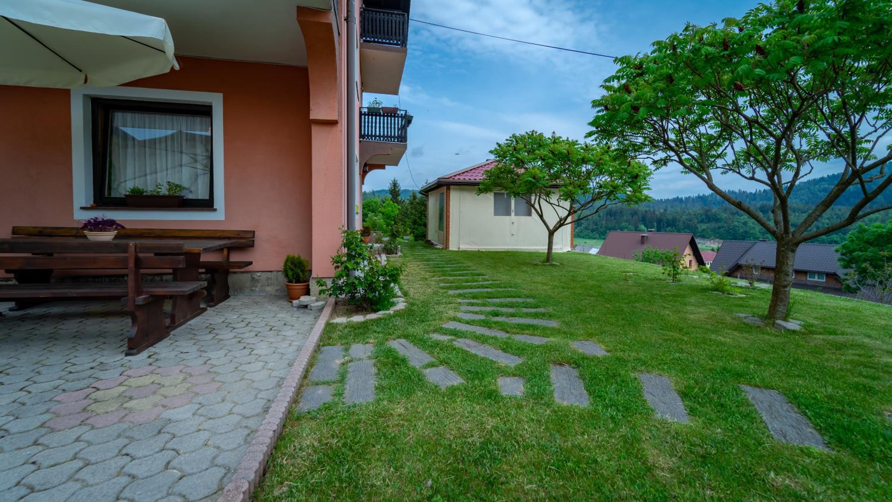 Vila Zelena oaza view 3
