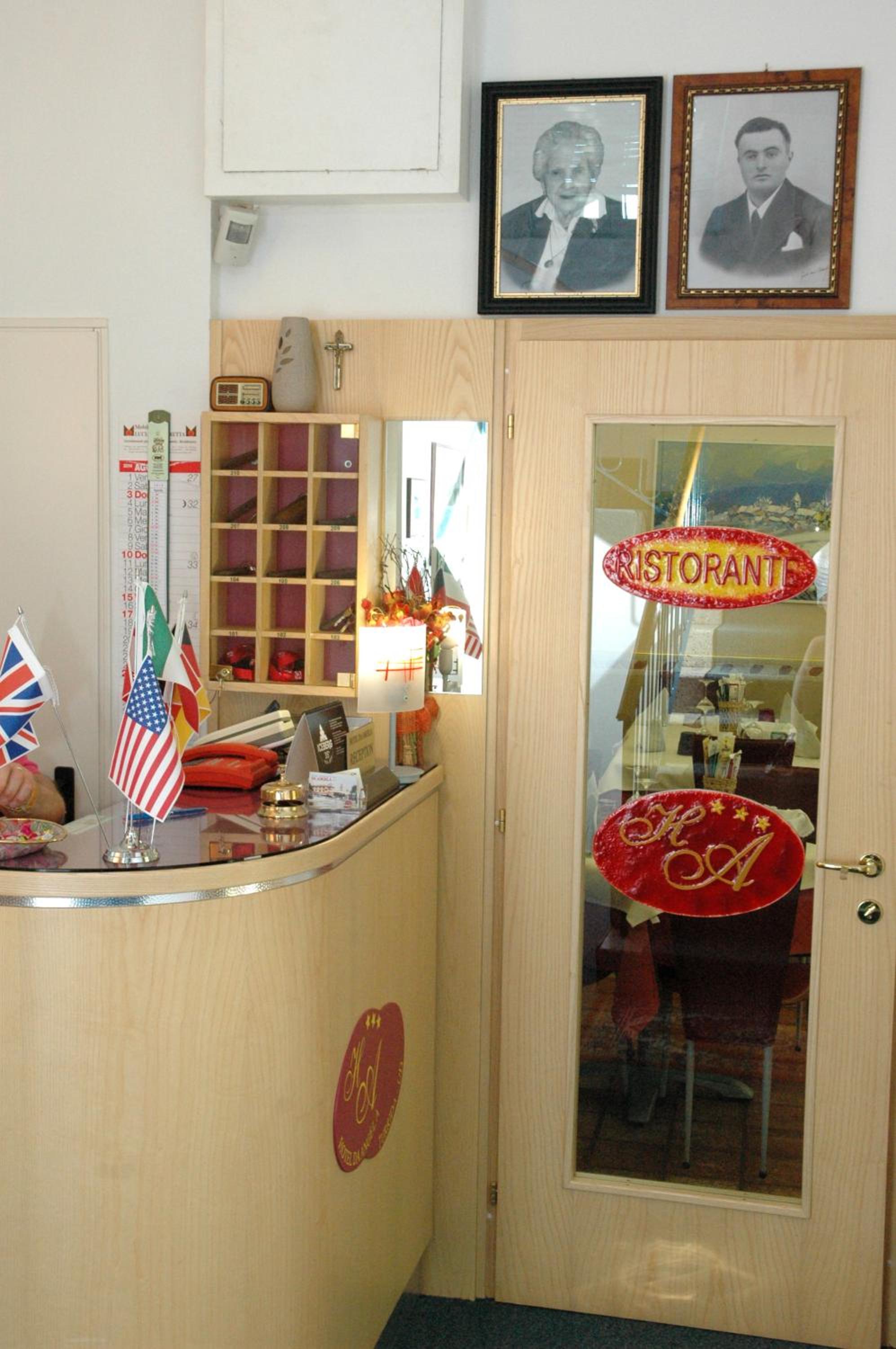 hotel reception