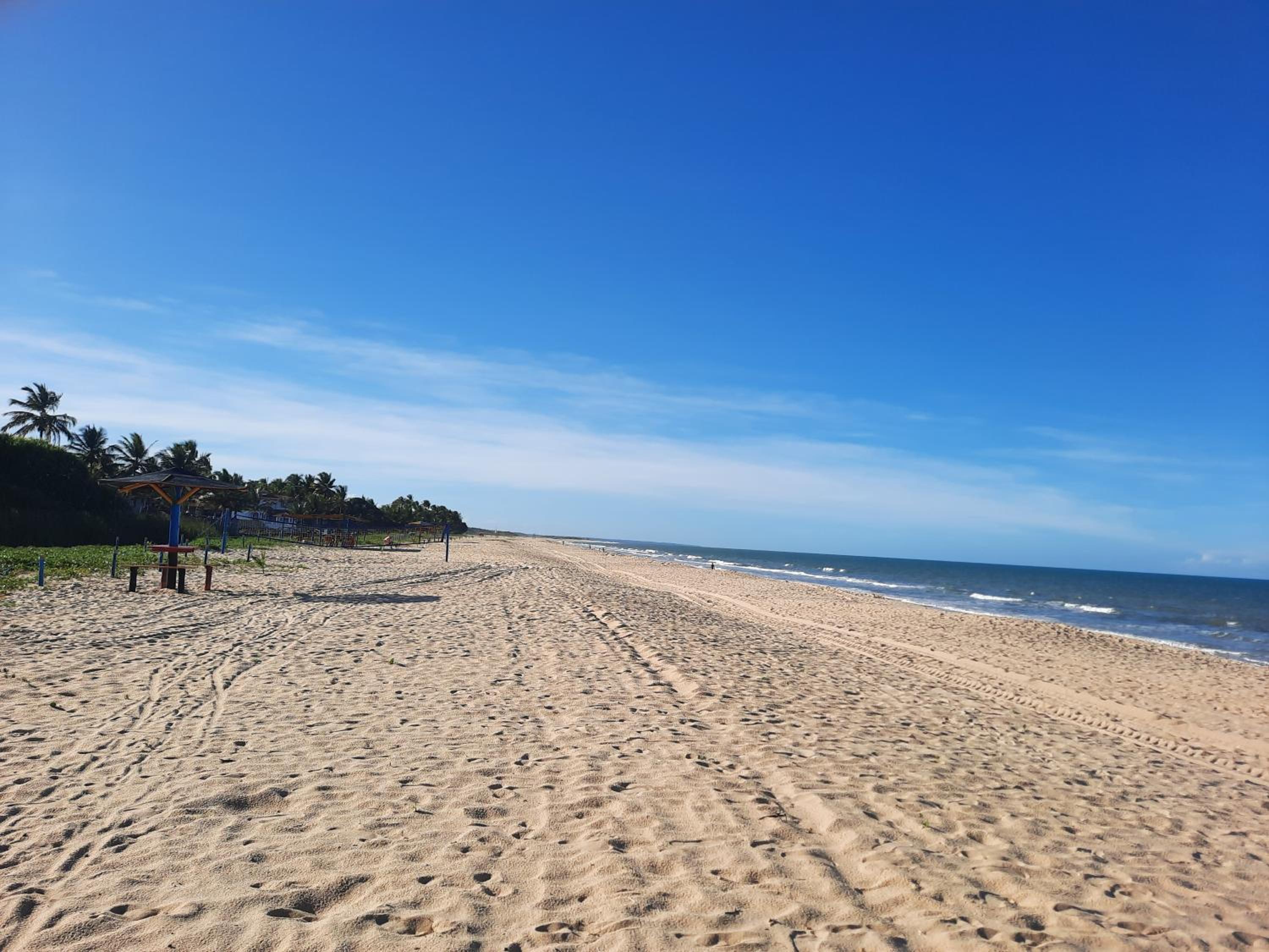 Bangalô 12 na praia de Guaratiba, Prado, ba