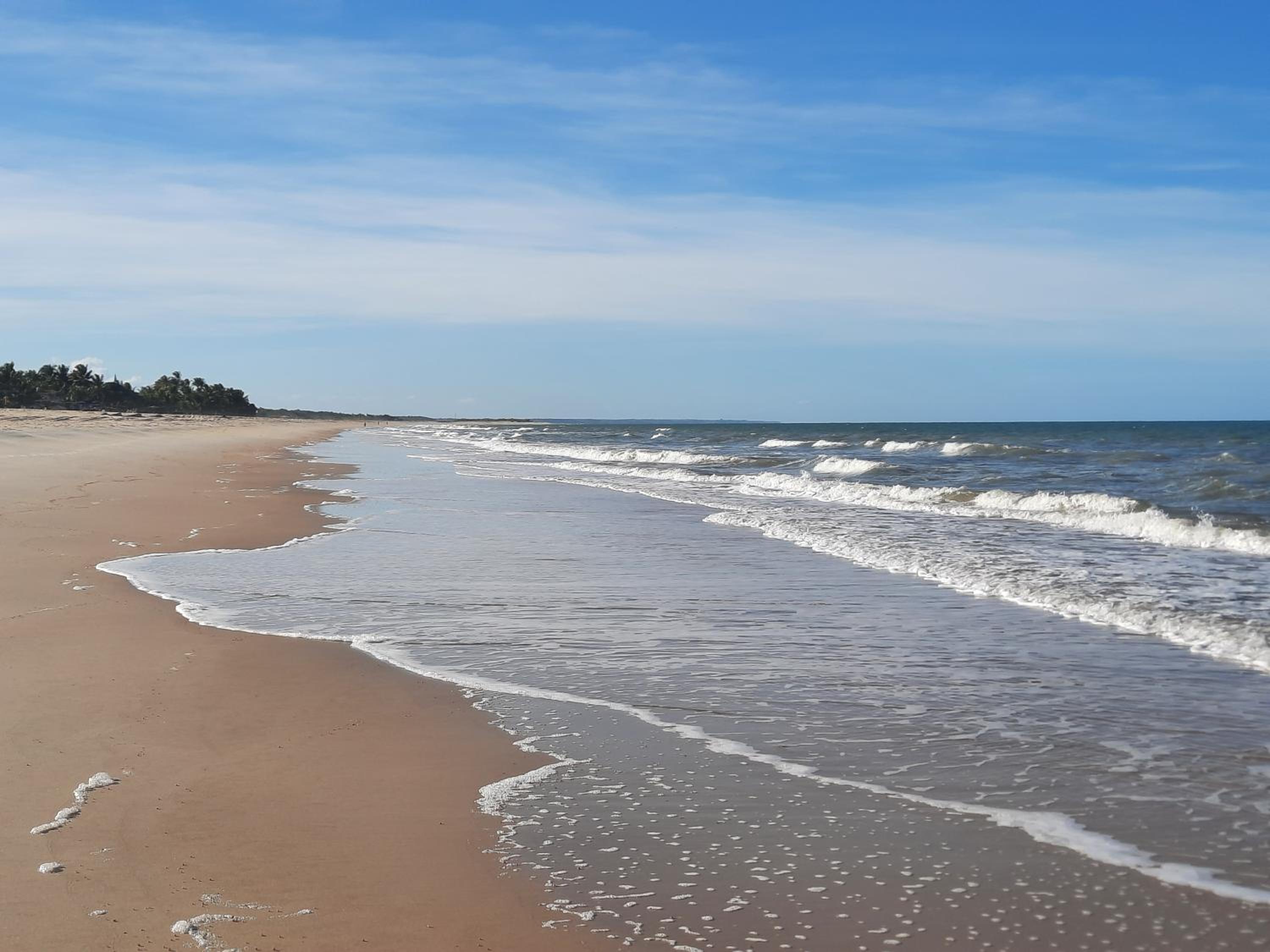 Bangalô 12 na praia de Guaratiba, Prado, ba