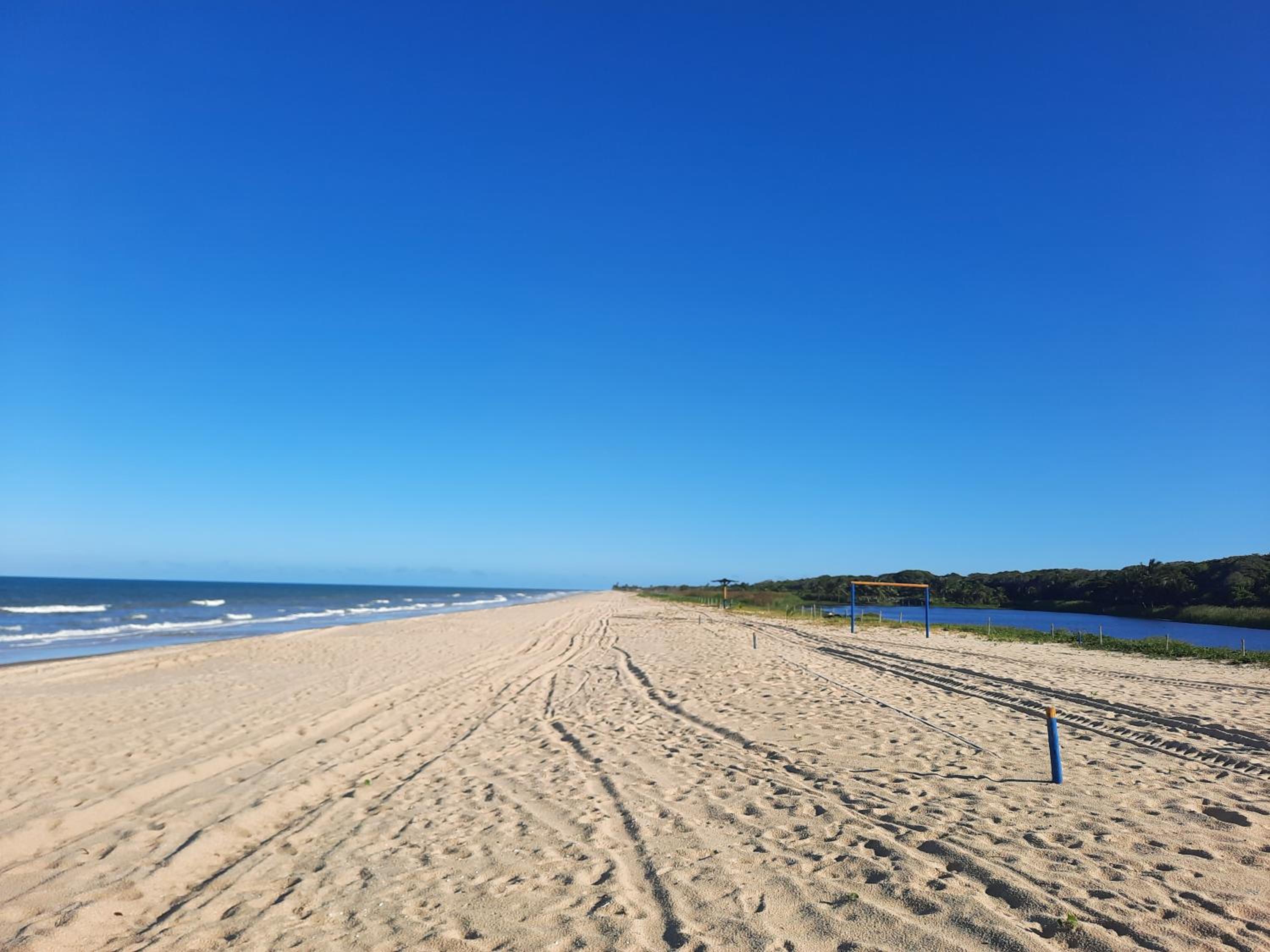 Bangalô 12 na praia de Guaratiba, Prado, ba