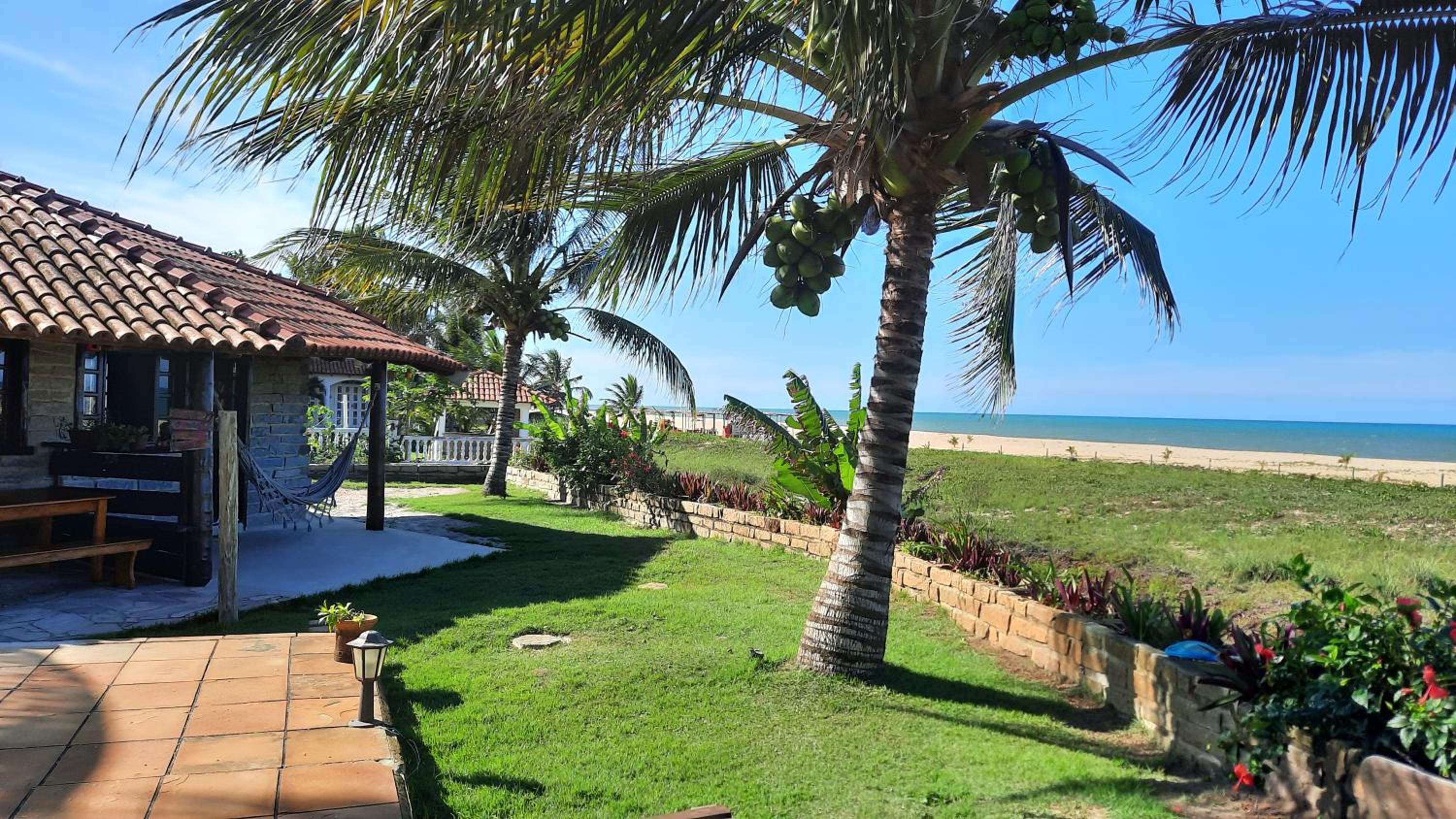 Bangalô Aconchegante de Frente para o Mar