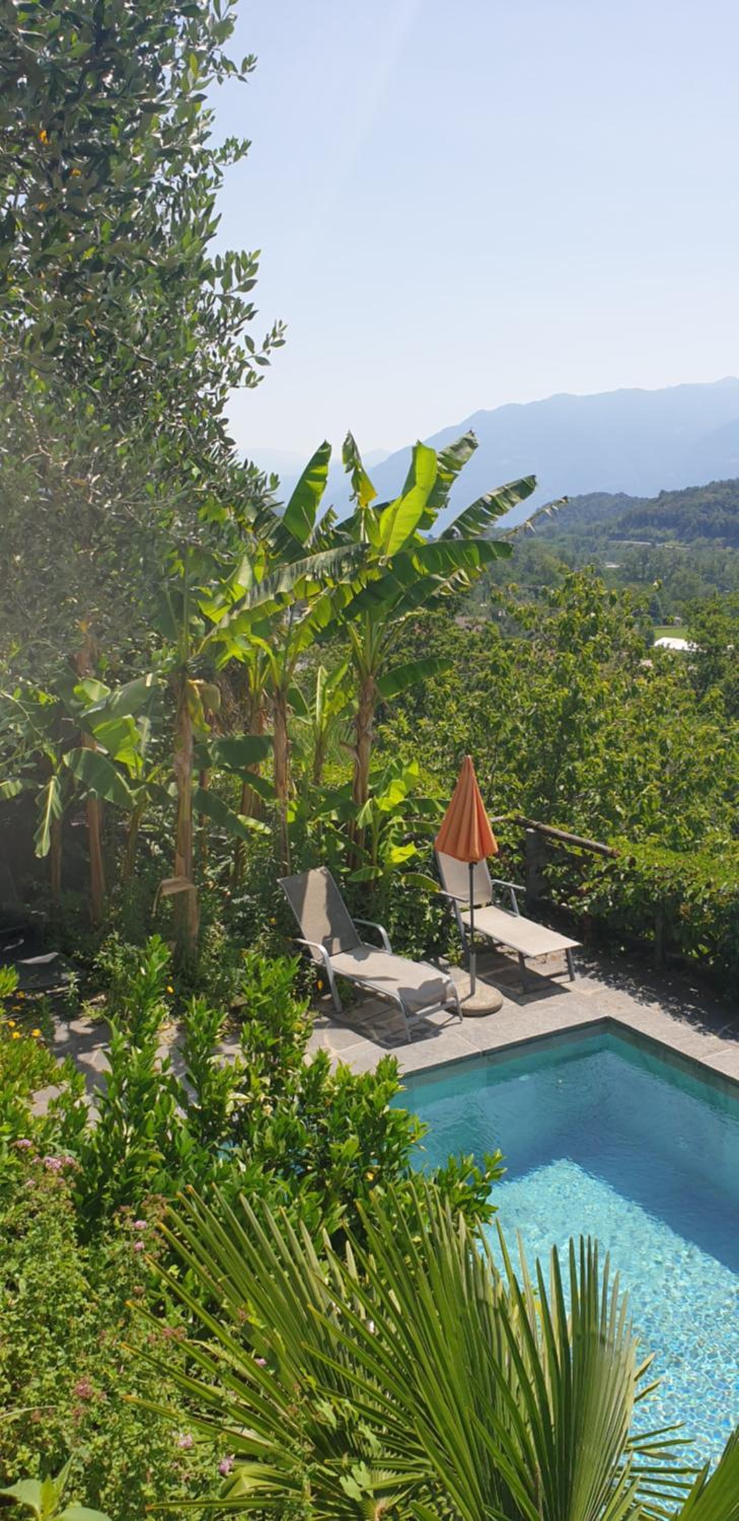 Casa Aries & Studio Aurora - mit Pool, in Cavigliano nur 8 km von Ascona und Locarno entfernt