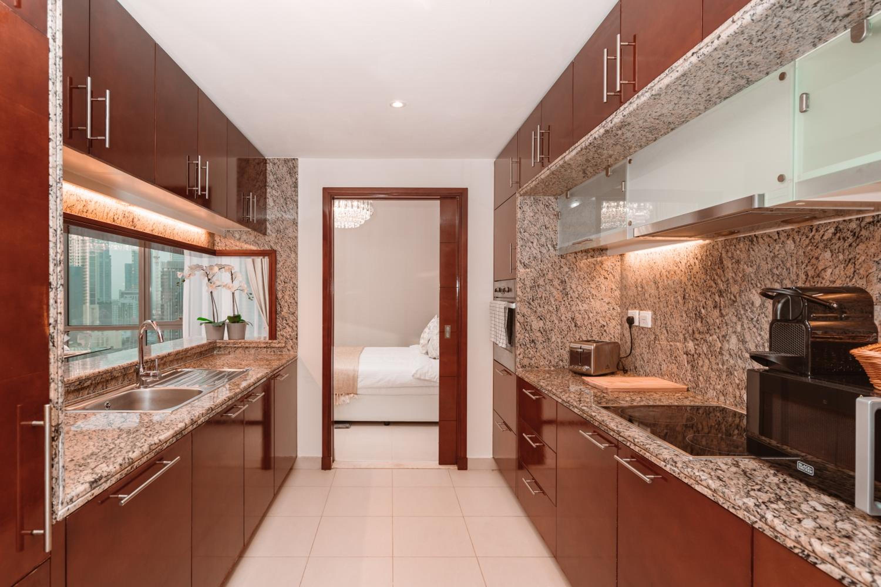 Elite Royal Apartment - Panoramic Full Burj Khalifa, Fountain & Skyline view - Imperial - 2 bedrooms & 1 open bedroom without partition