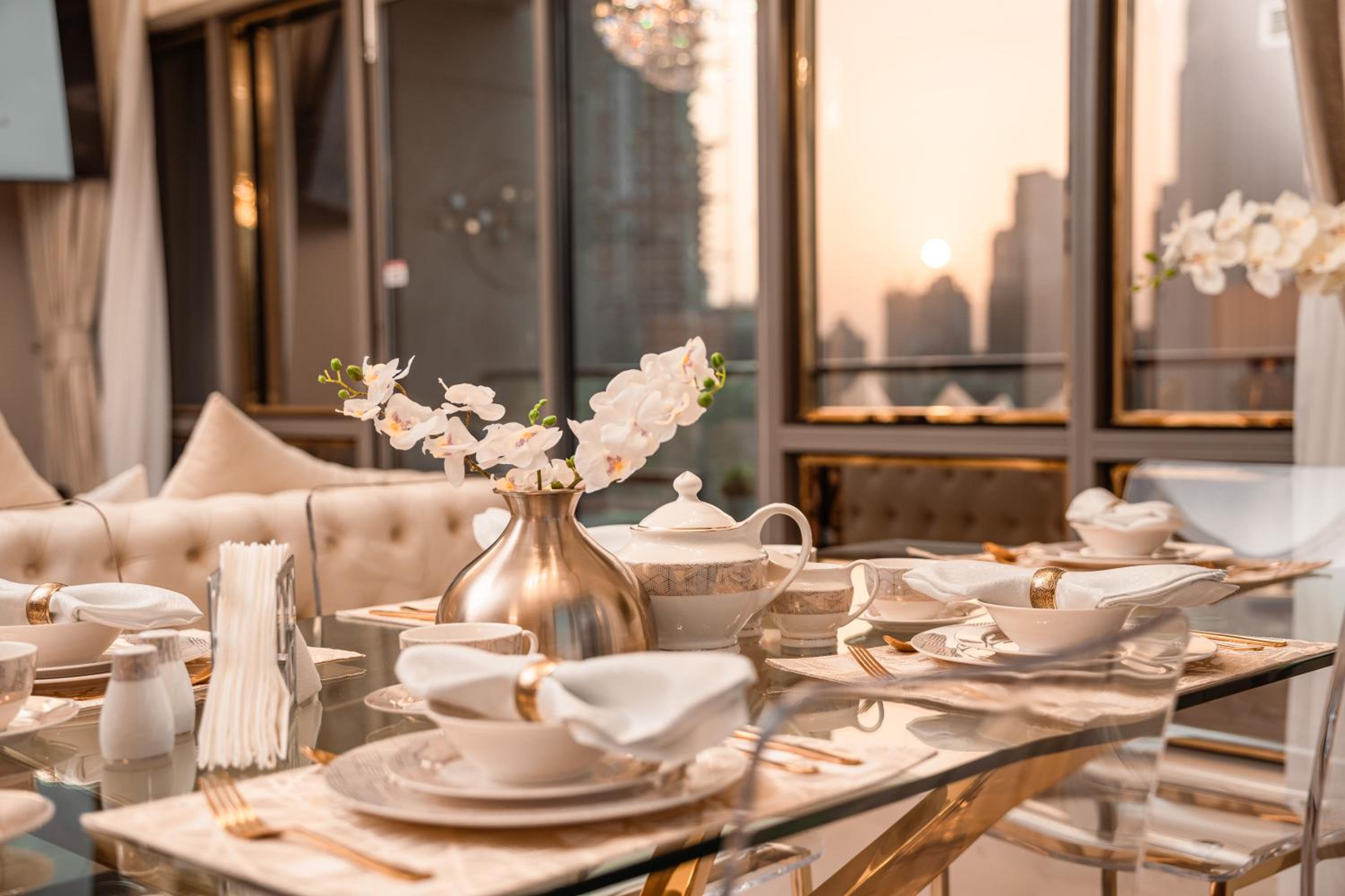 Elite Royal Apartment - Panoramic Full Burj Khalifa, Fountain & Skyline view - Imperial - 2 bedrooms & 1 open bedroom without partition
