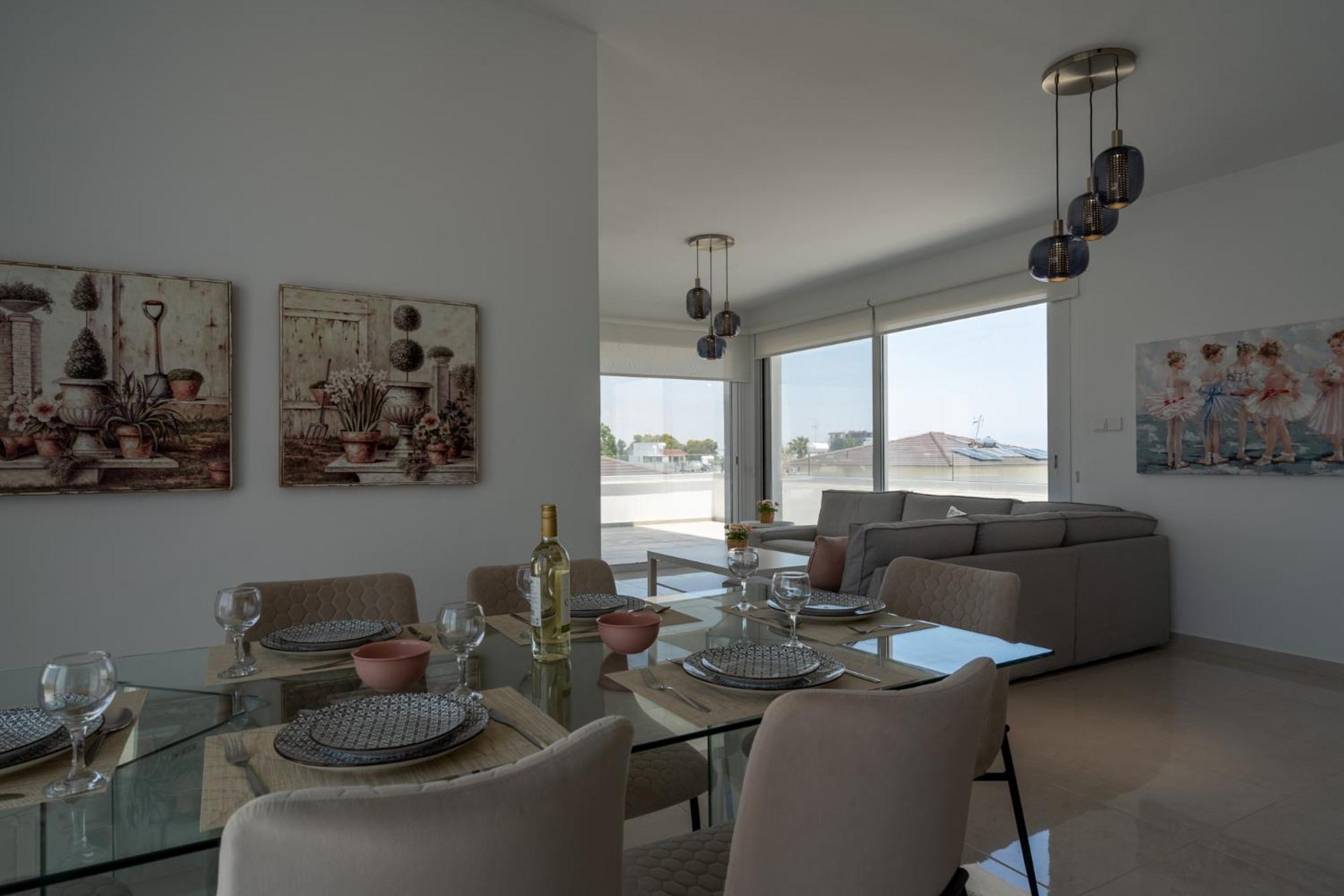 Harmonia 2-BR Apt in Livadia view 2