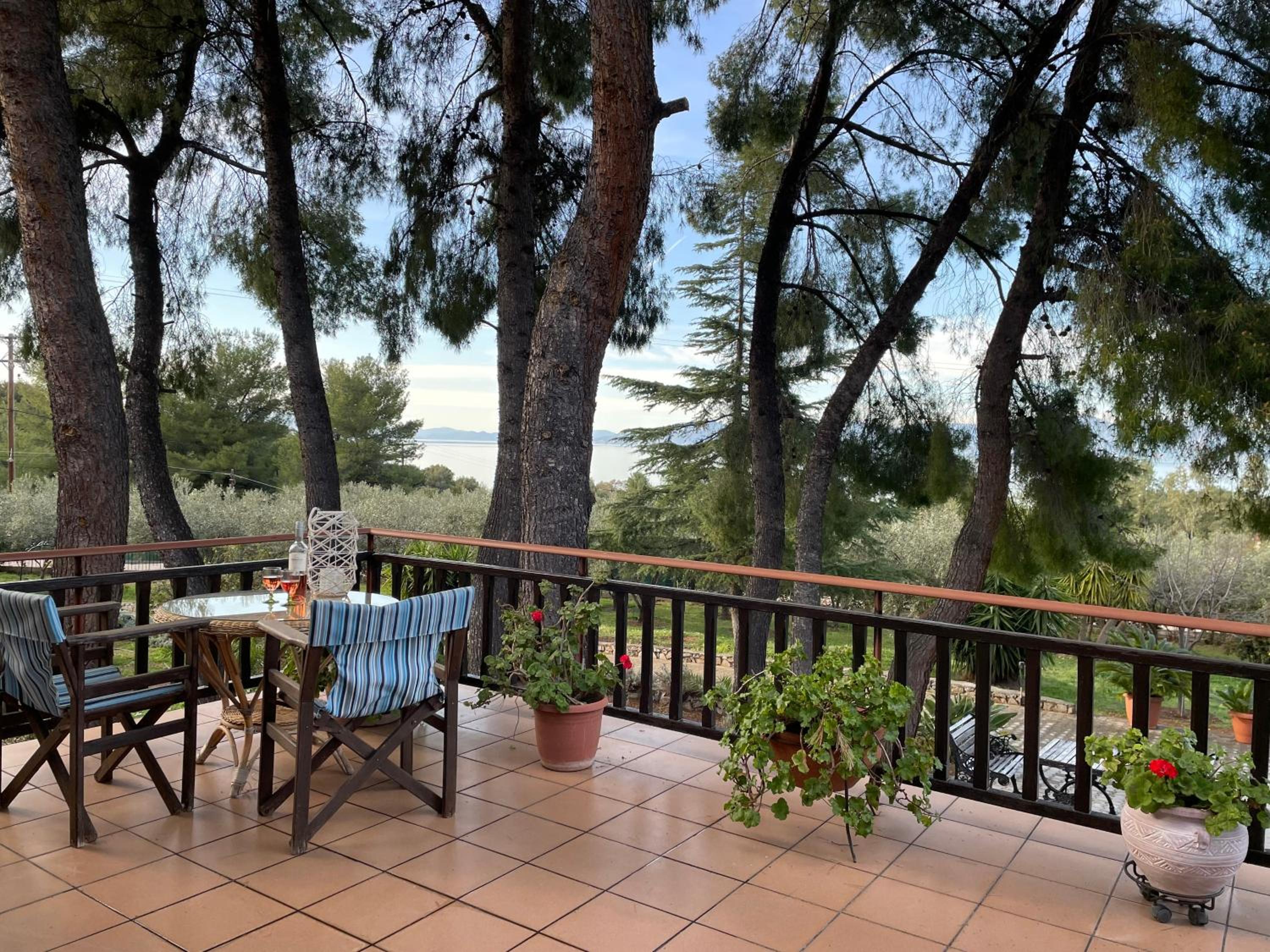 Stunning Evia Sea View Country House view 2
