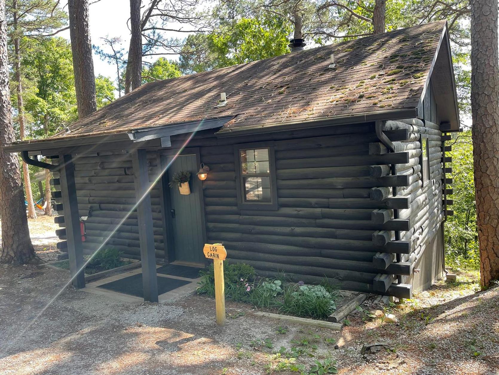 Hotel Loblolly Pines Adventure Log Cabin