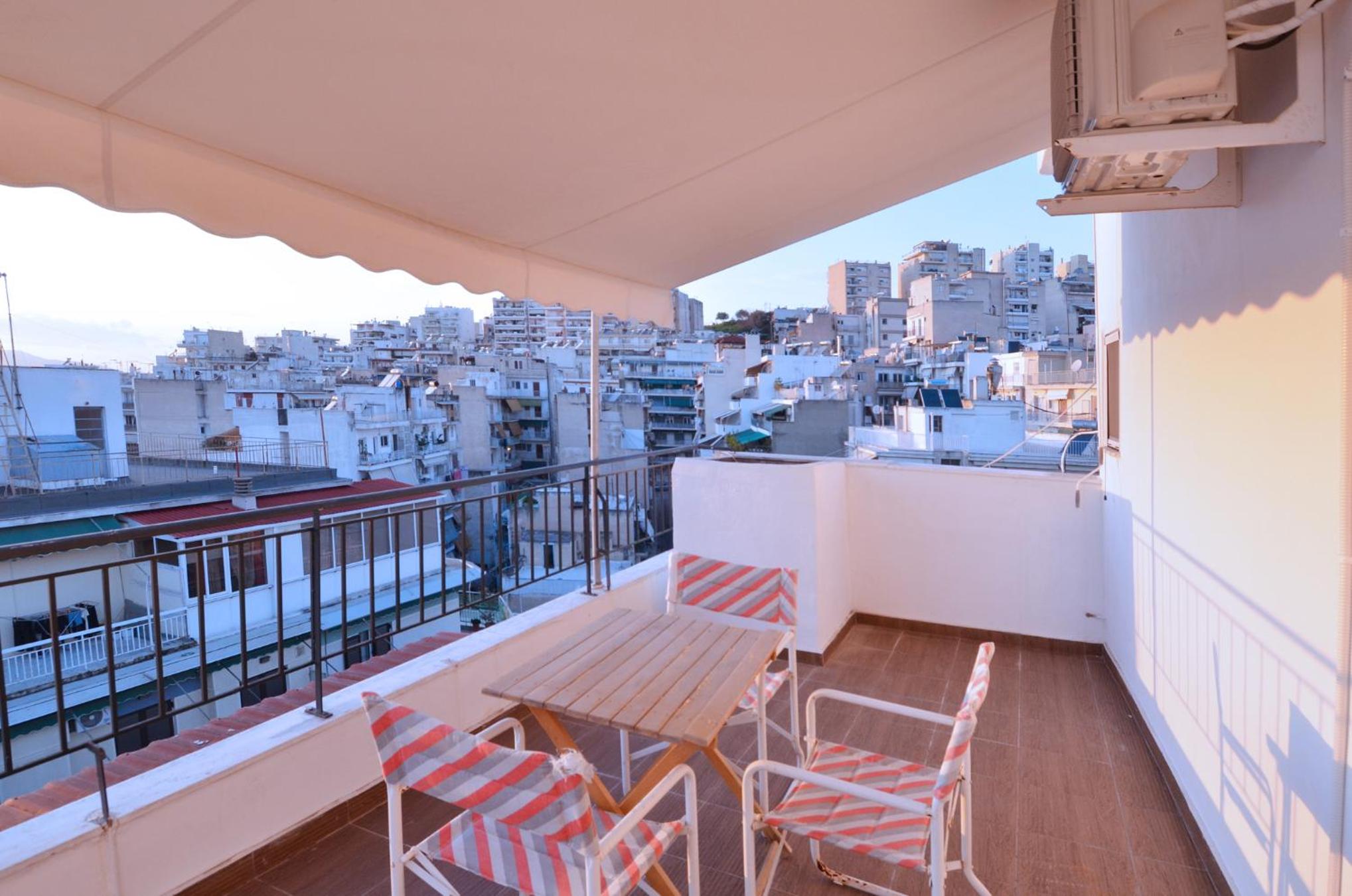 A minimal retire at Kypseli with an amazing view