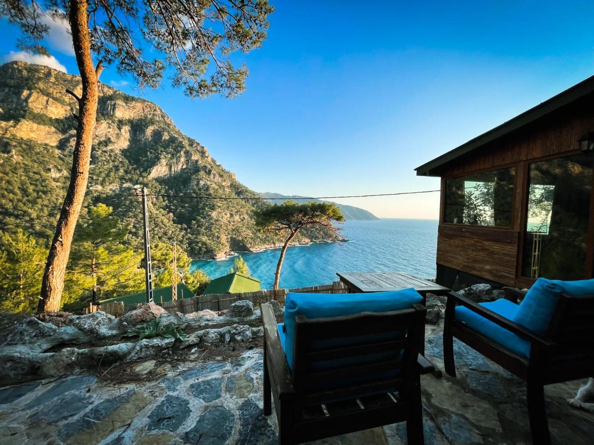 outdoor BBQ area