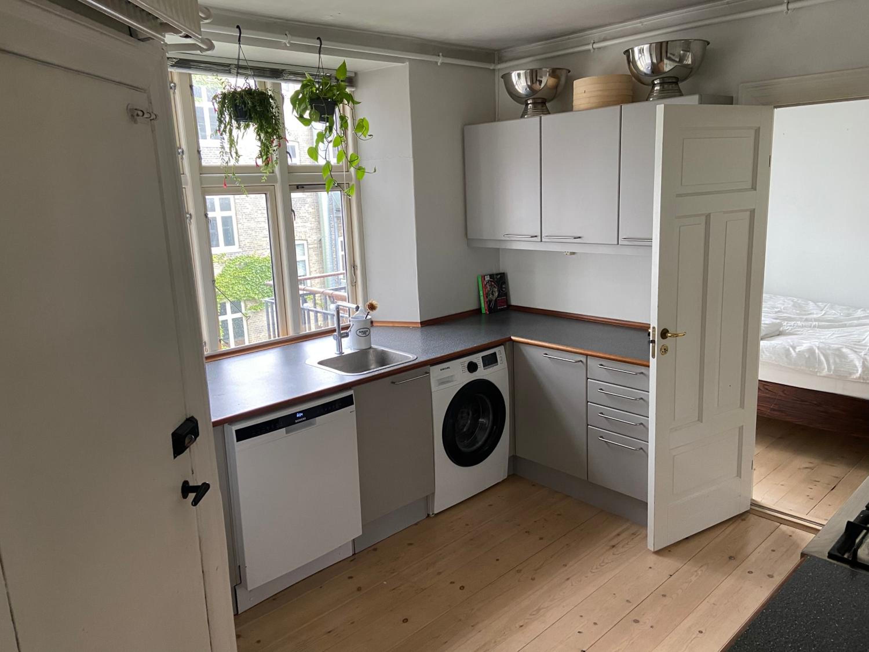 Lejlighed indre København tæt ved Hovedbanegården.