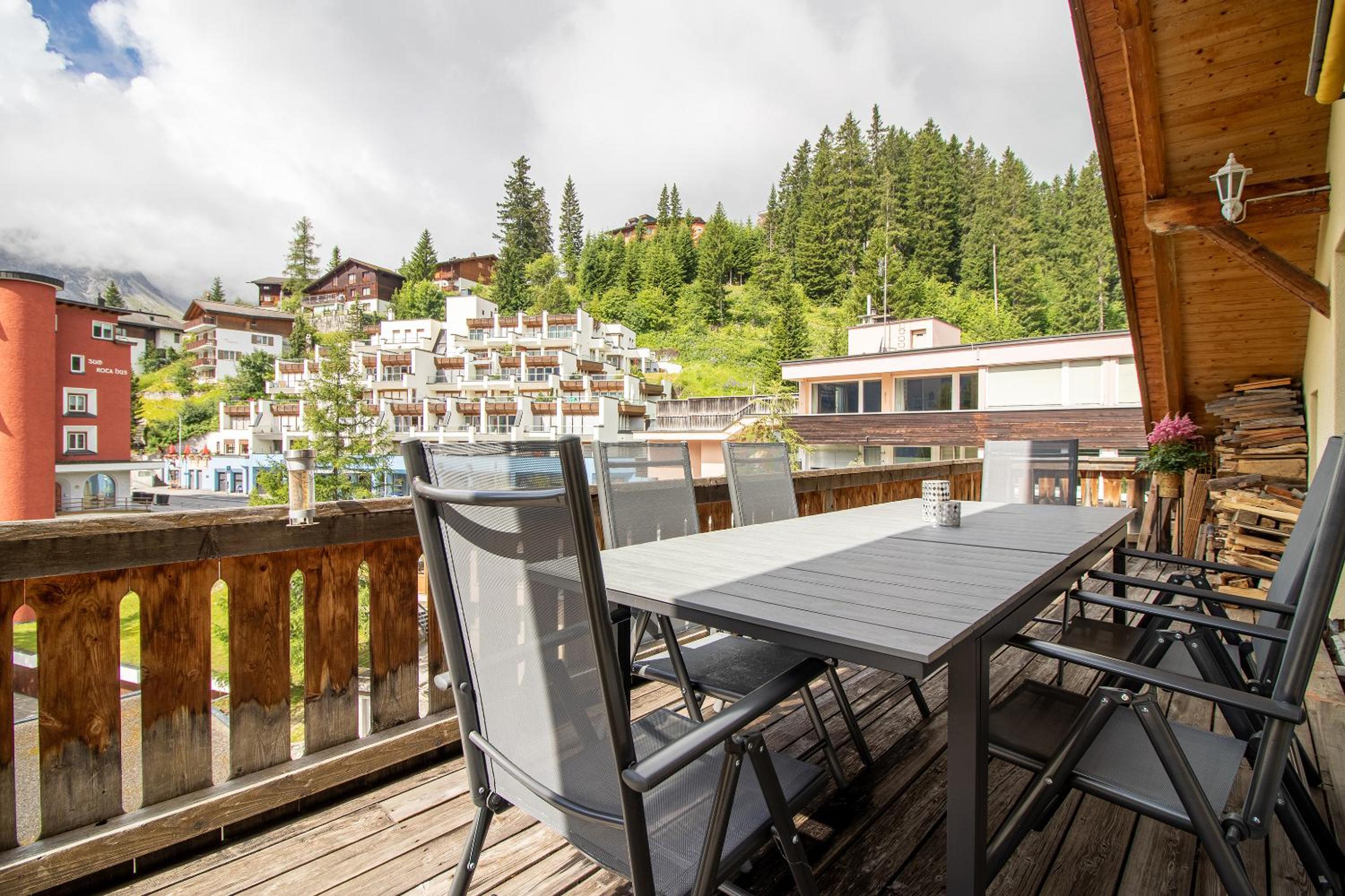Penthouse im Haus Padrun -Weisshornbahn-Arosa Zentrum-Top Lage