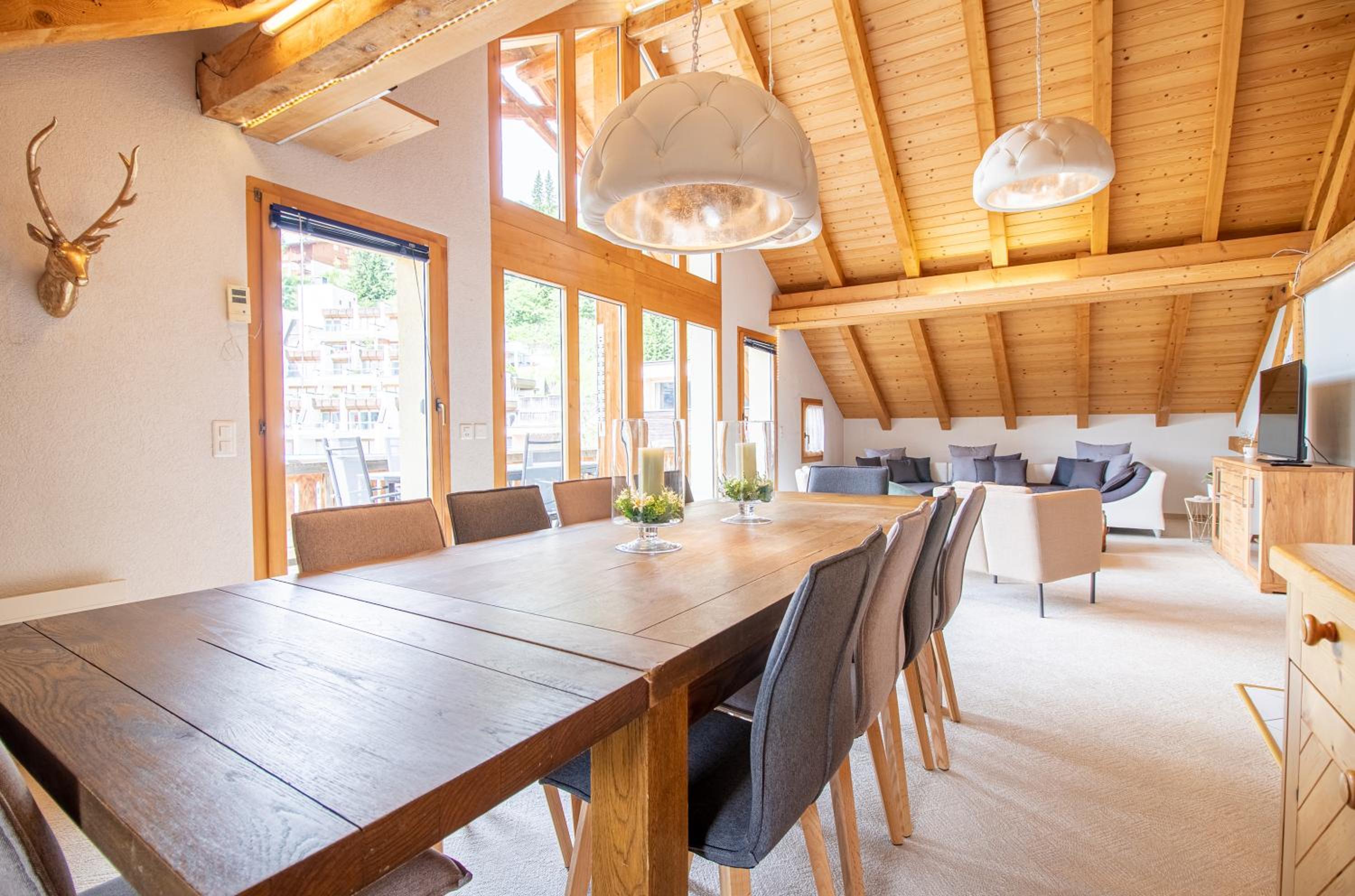 Penthouse im Haus Padrun -Weisshornbahn-Arosa Zentrum-Top Lage