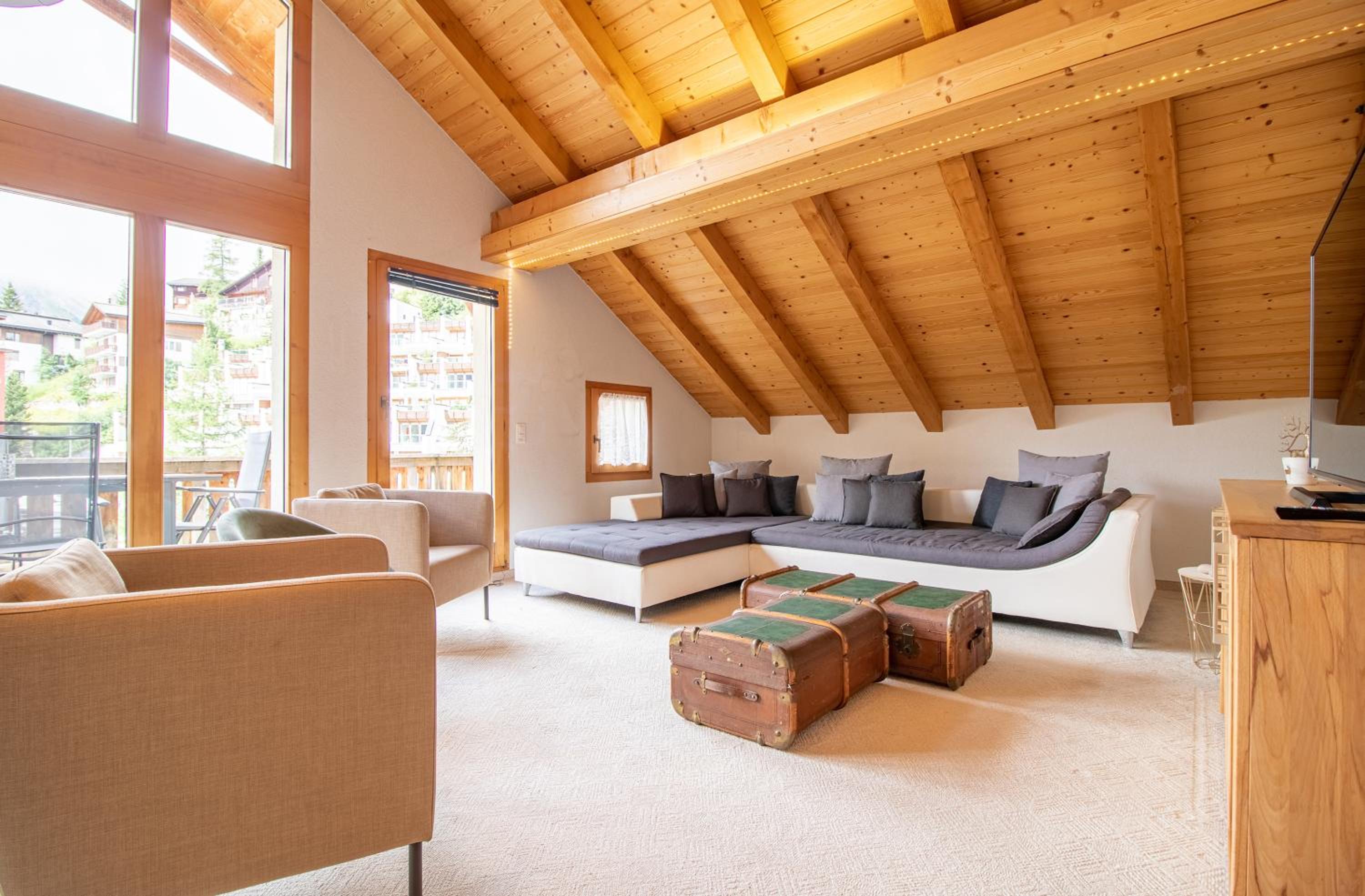 Penthouse im Haus Padrun -Weisshornbahn-Arosa Zentrum-Top Lage
