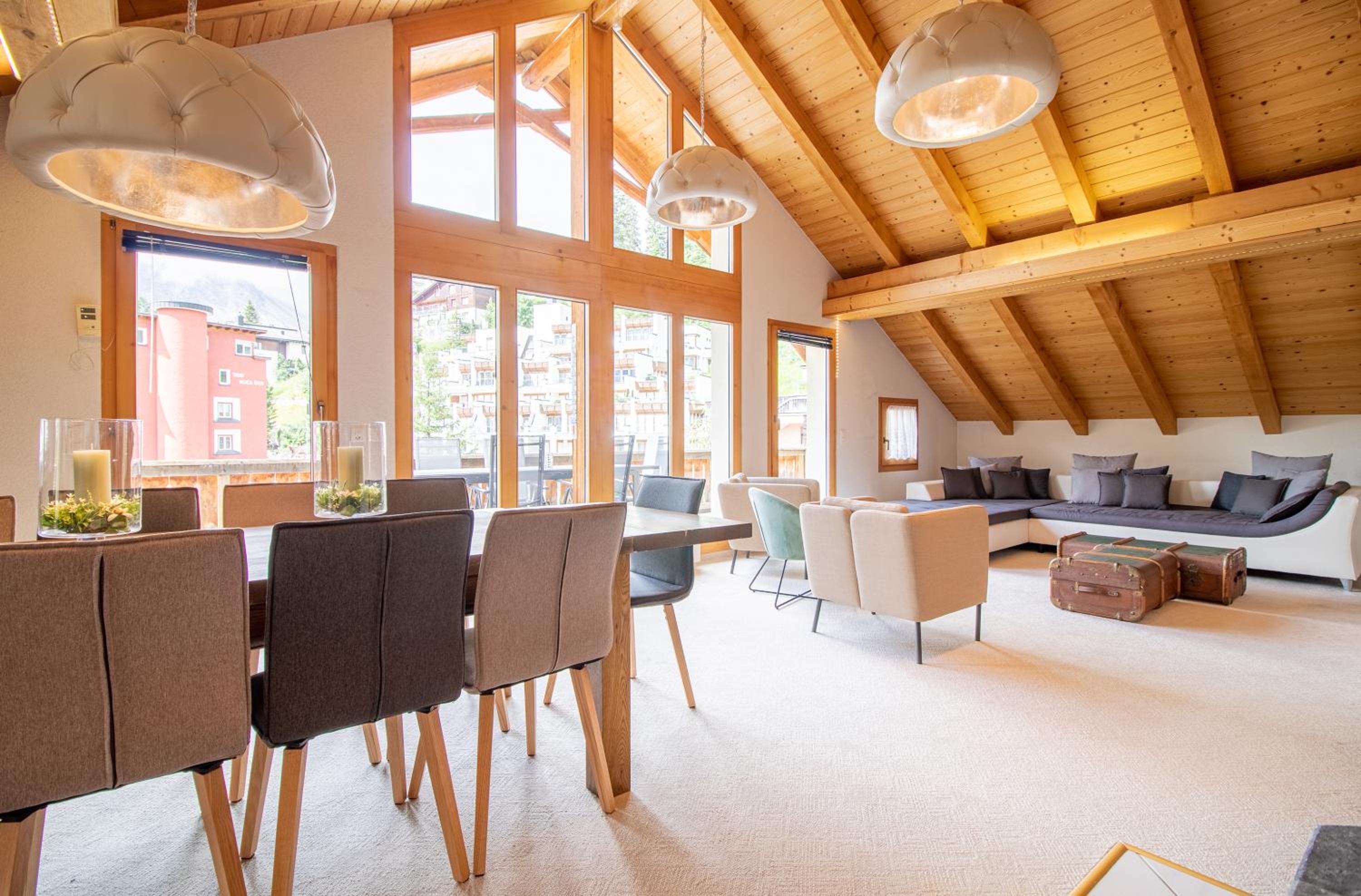 Penthouse im Haus Padrun -Weisshornbahn-Arosa Zentrum-Top Lage