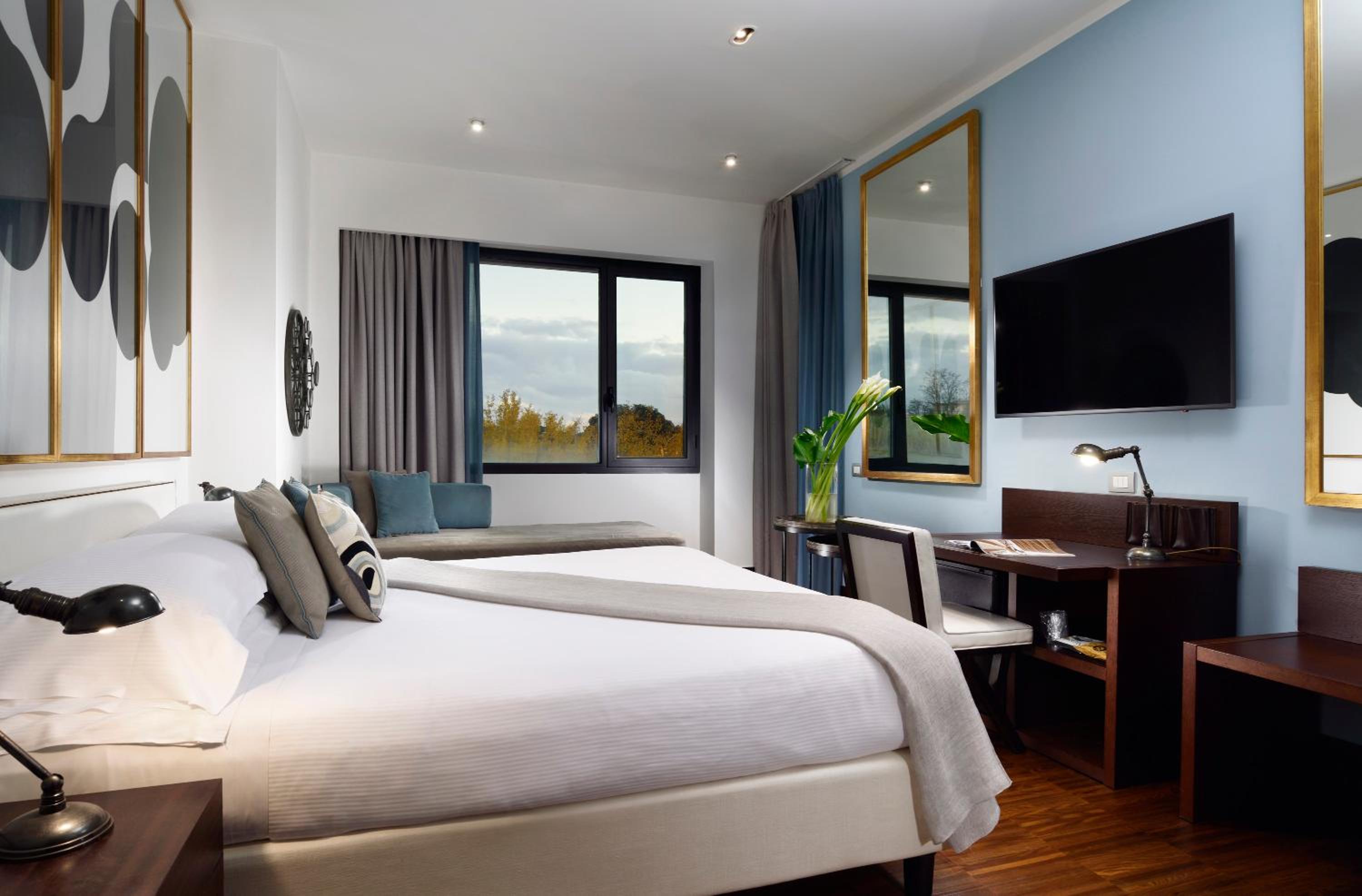 Hotel Pulitzer en Rome — hotel room