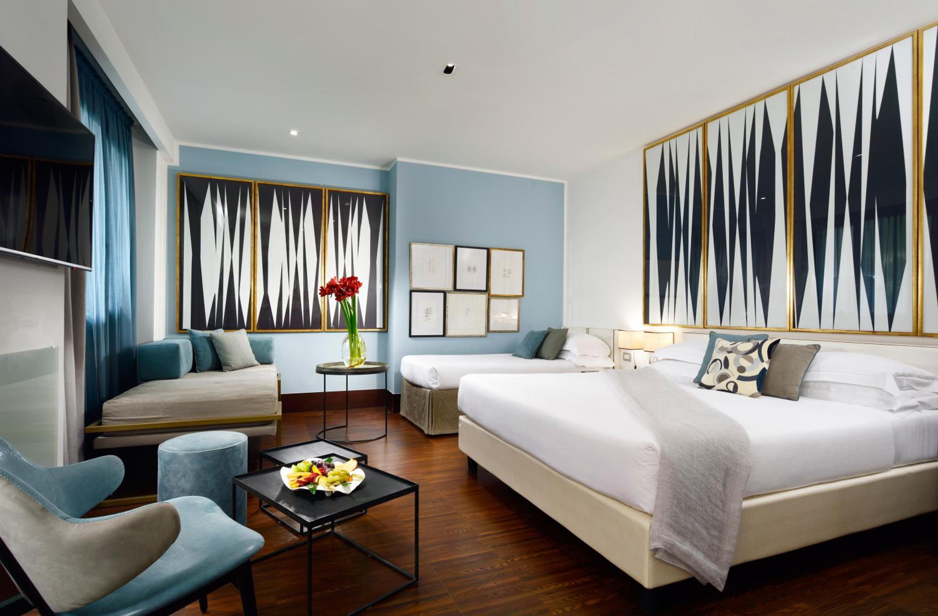 Hotel Pulitzer en Rome — hotel room