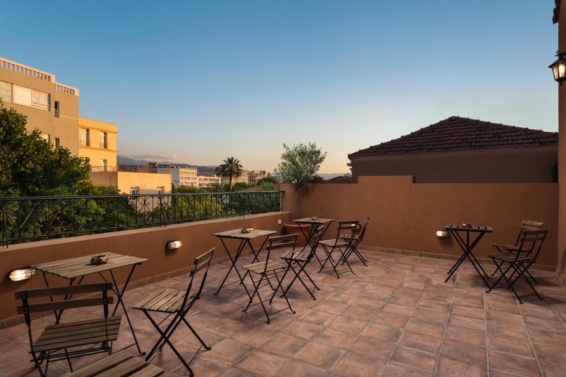 outdoor BBQ area