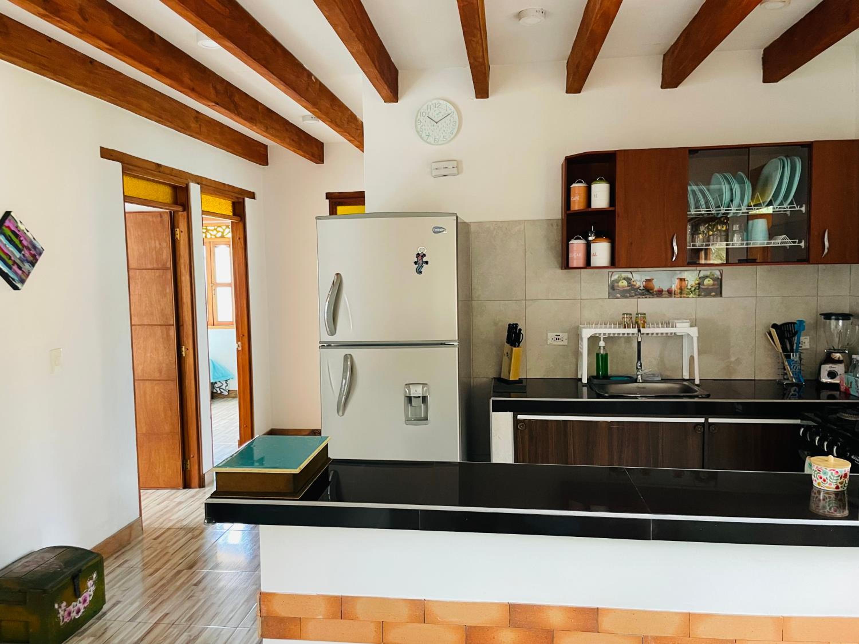 Casa turquesa