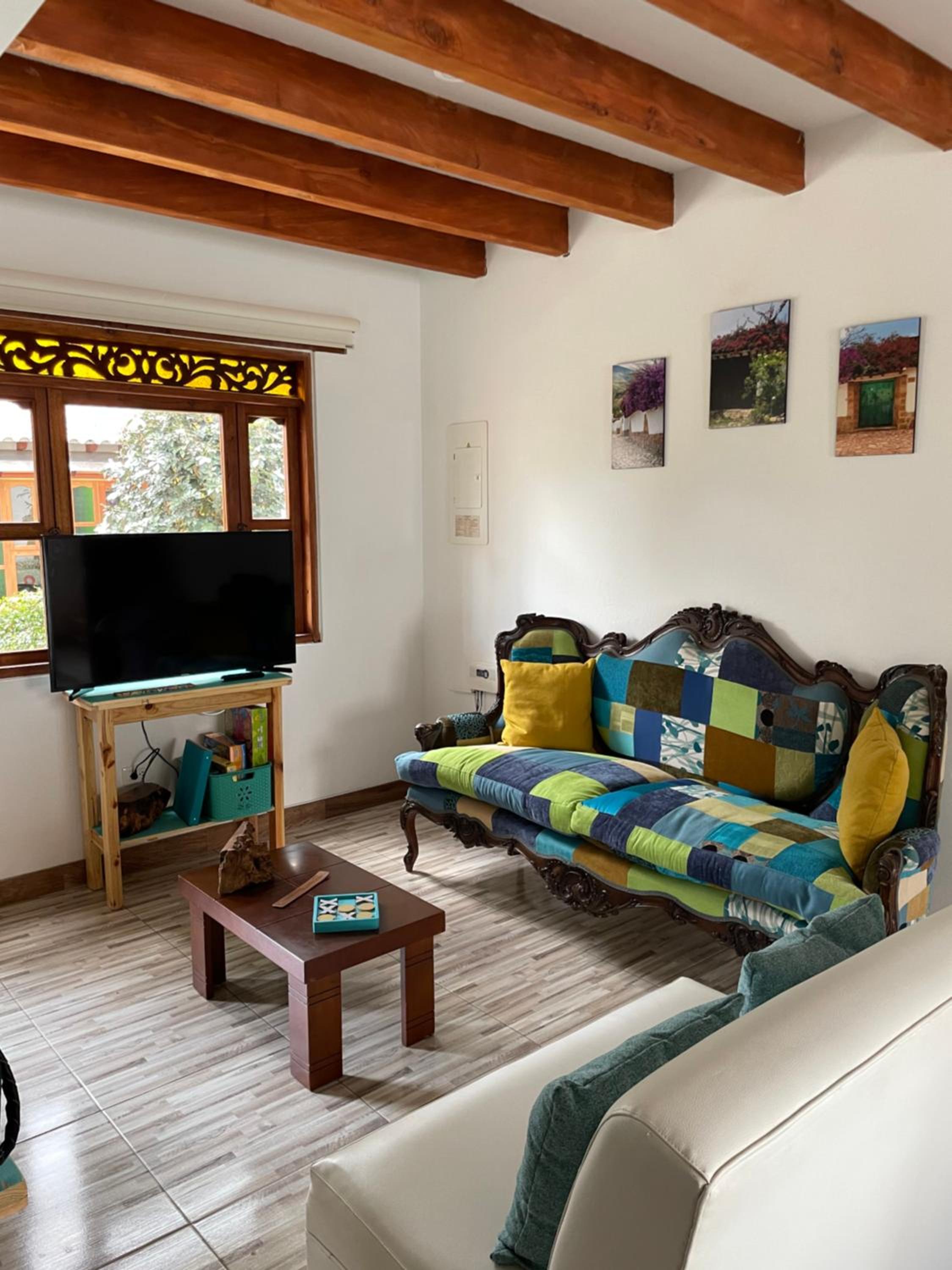 Casa turquesa