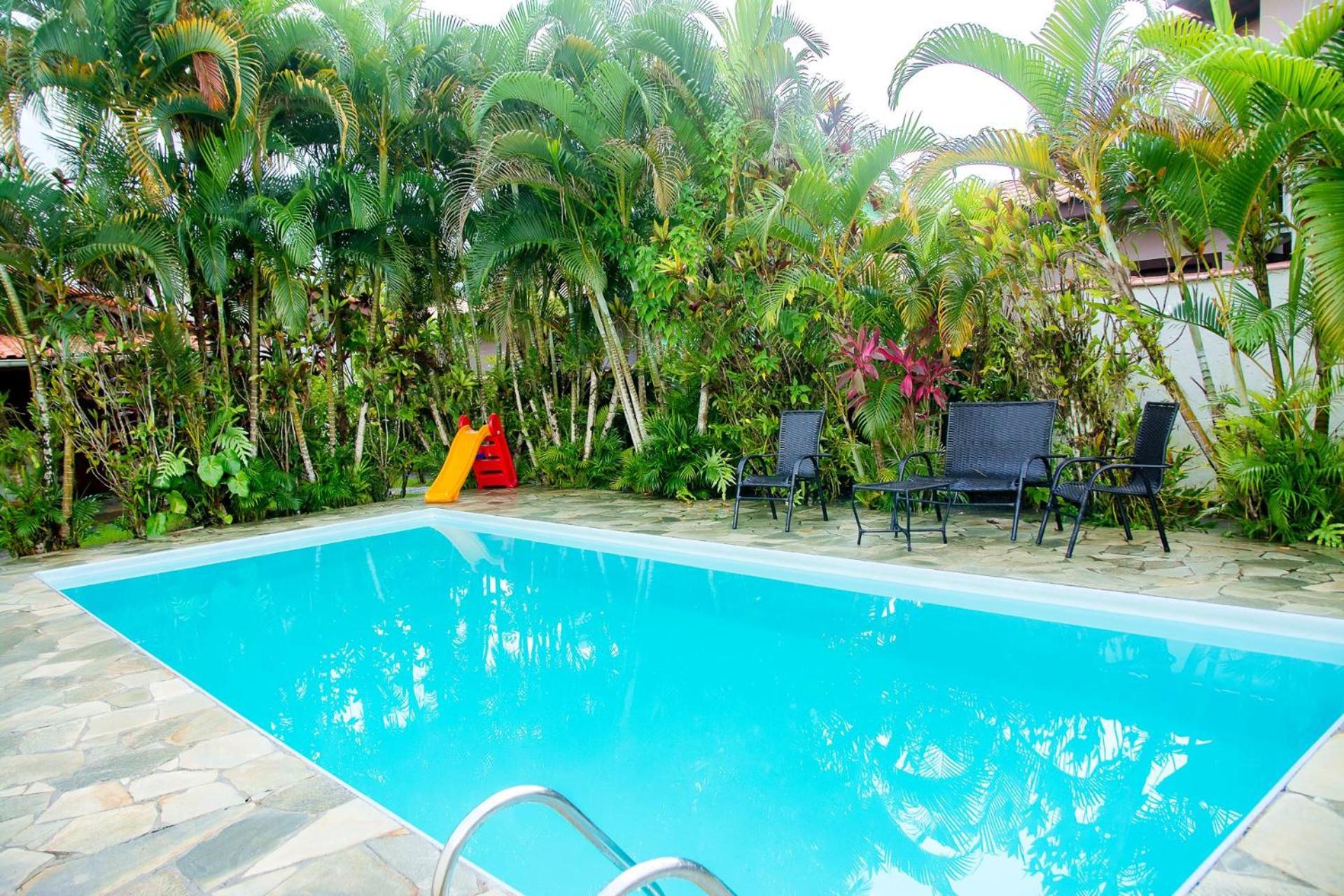 Casa c Piscina e Churrasq na Praia da Boraceia SP