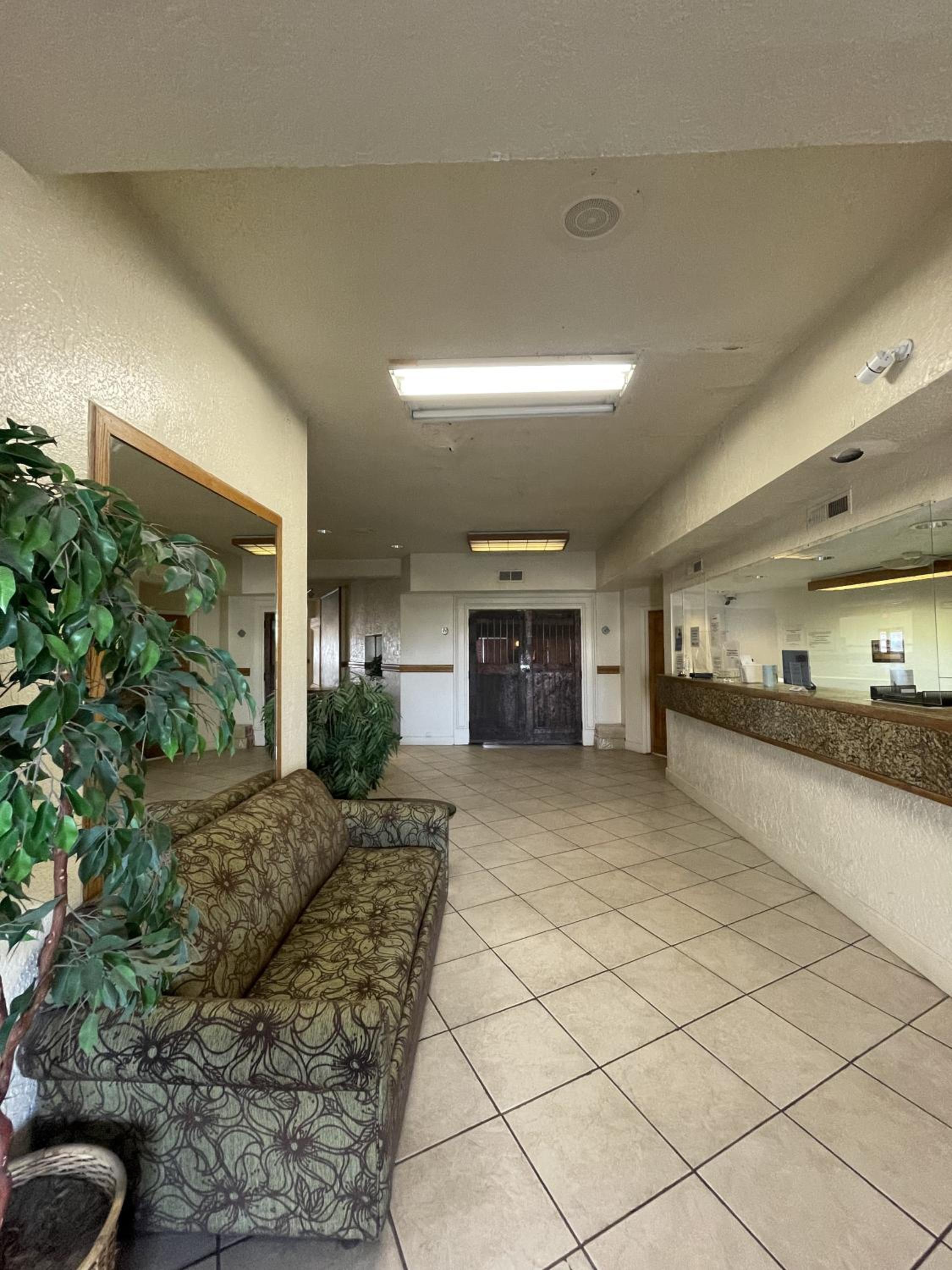 hotel reception