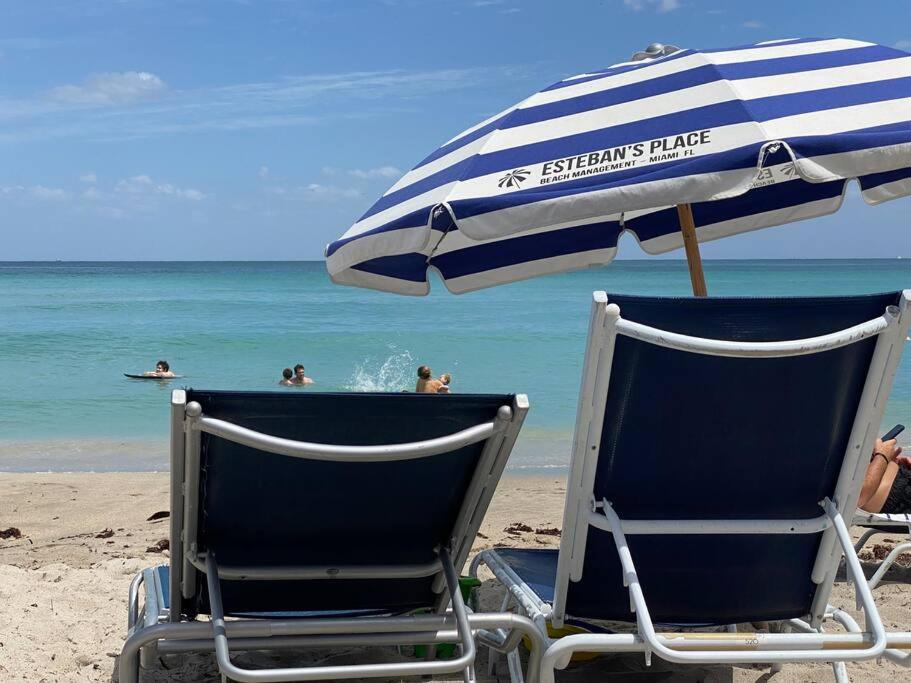 Stylish Miami Beach Getaway, Ocean Views & Gourmet Kitchen -12A view 5