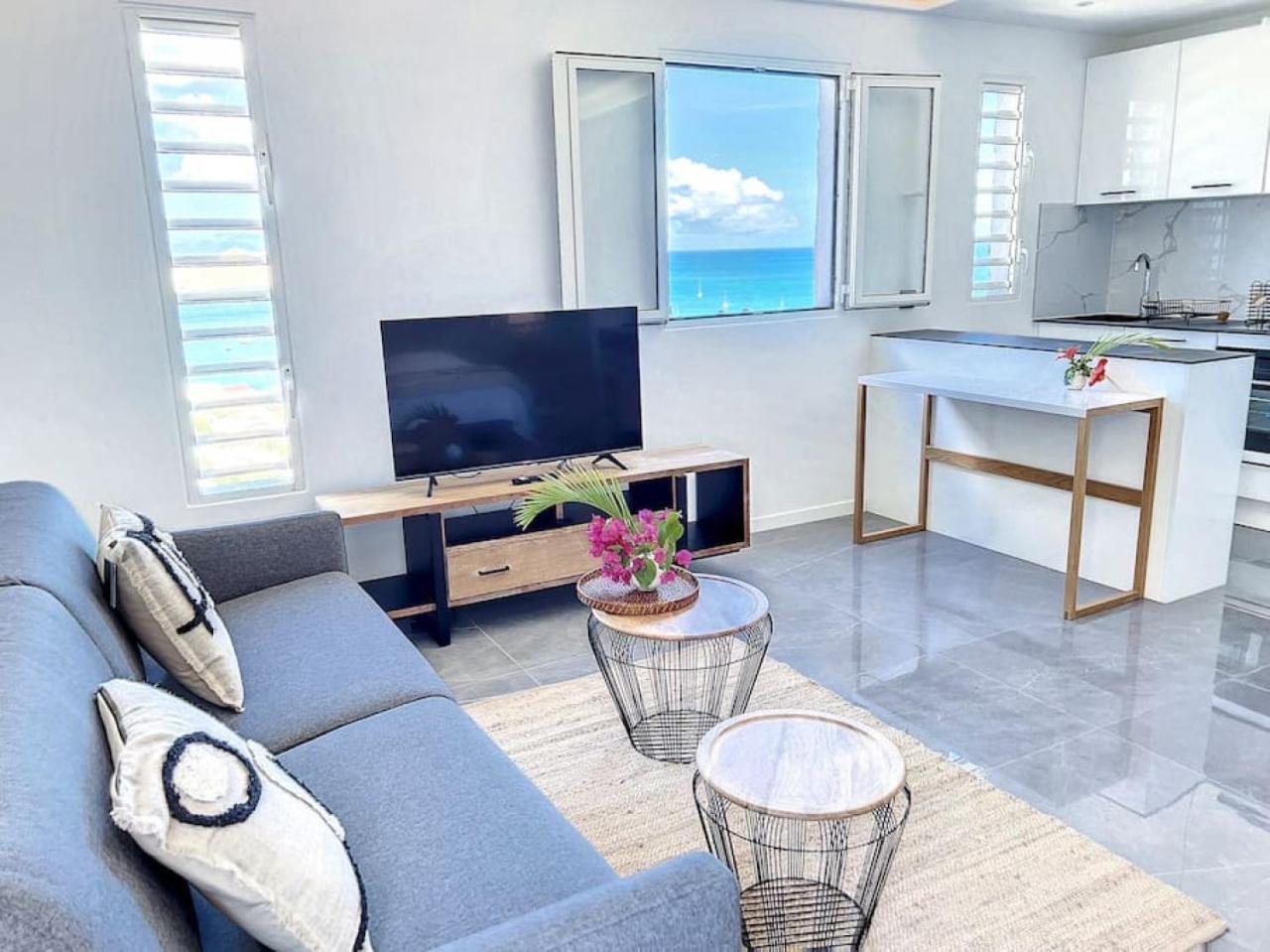 Studio Aloe in shared Villa Diamant, infinity pool, sea view view 5