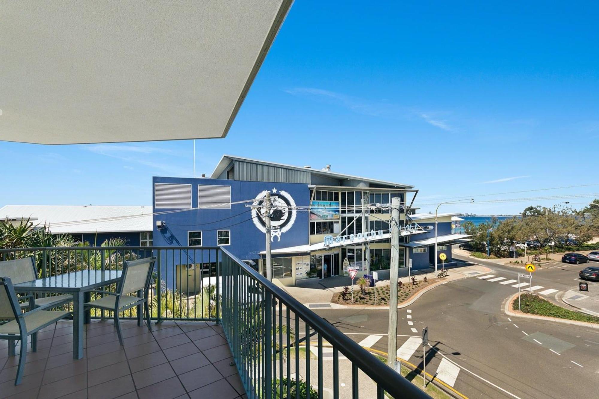 Beachfront penthouse view 2