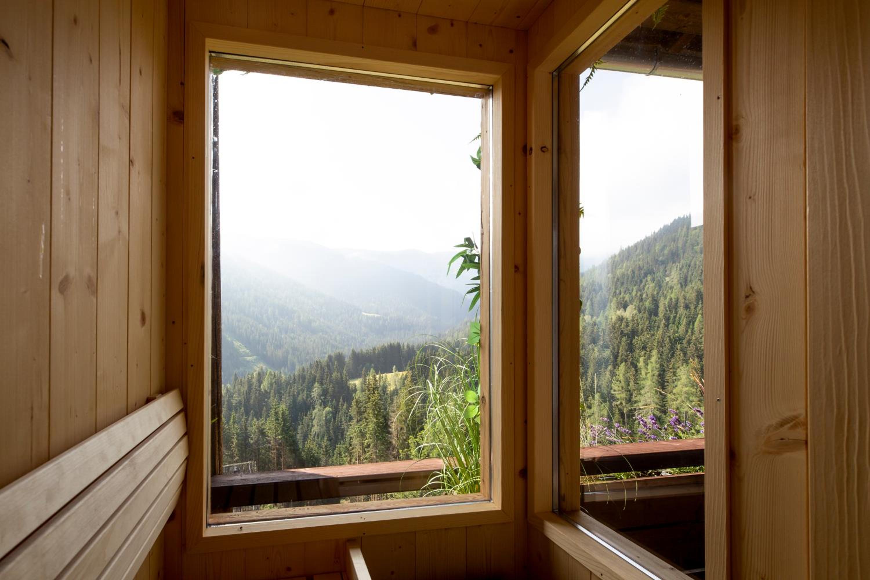 Bergblick Ruhe und Aussicht auf 1100m view 5