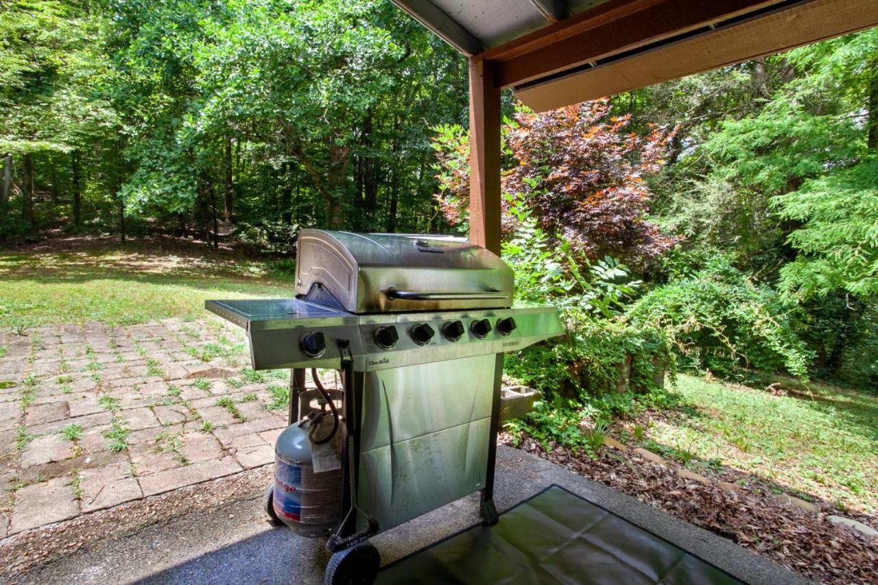 Quietside Cabin Grill Fire Pit Fireplace view 2