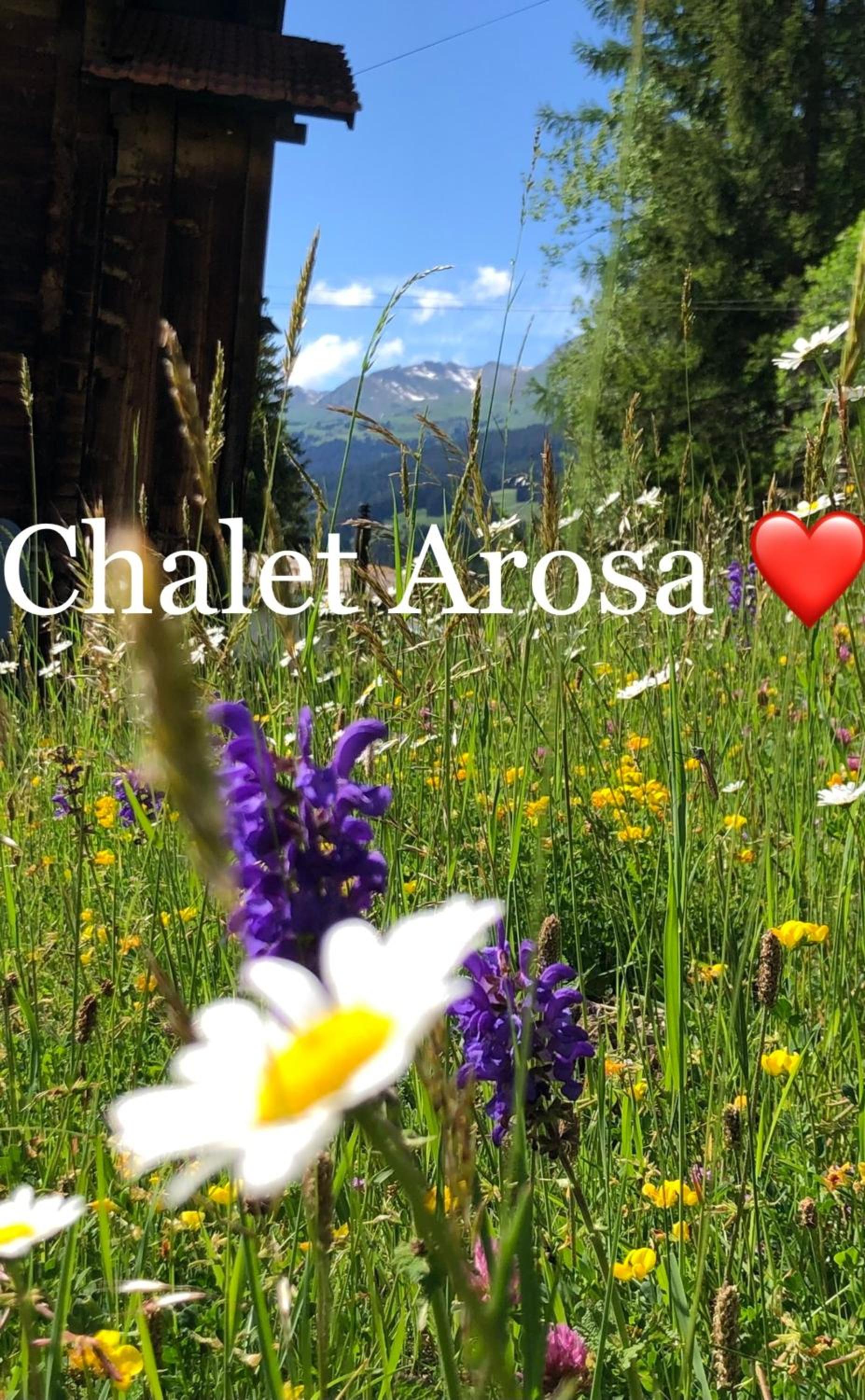Chalet Arosa - Zur Alleinnutzung für 6 Personen, urig und sonnig