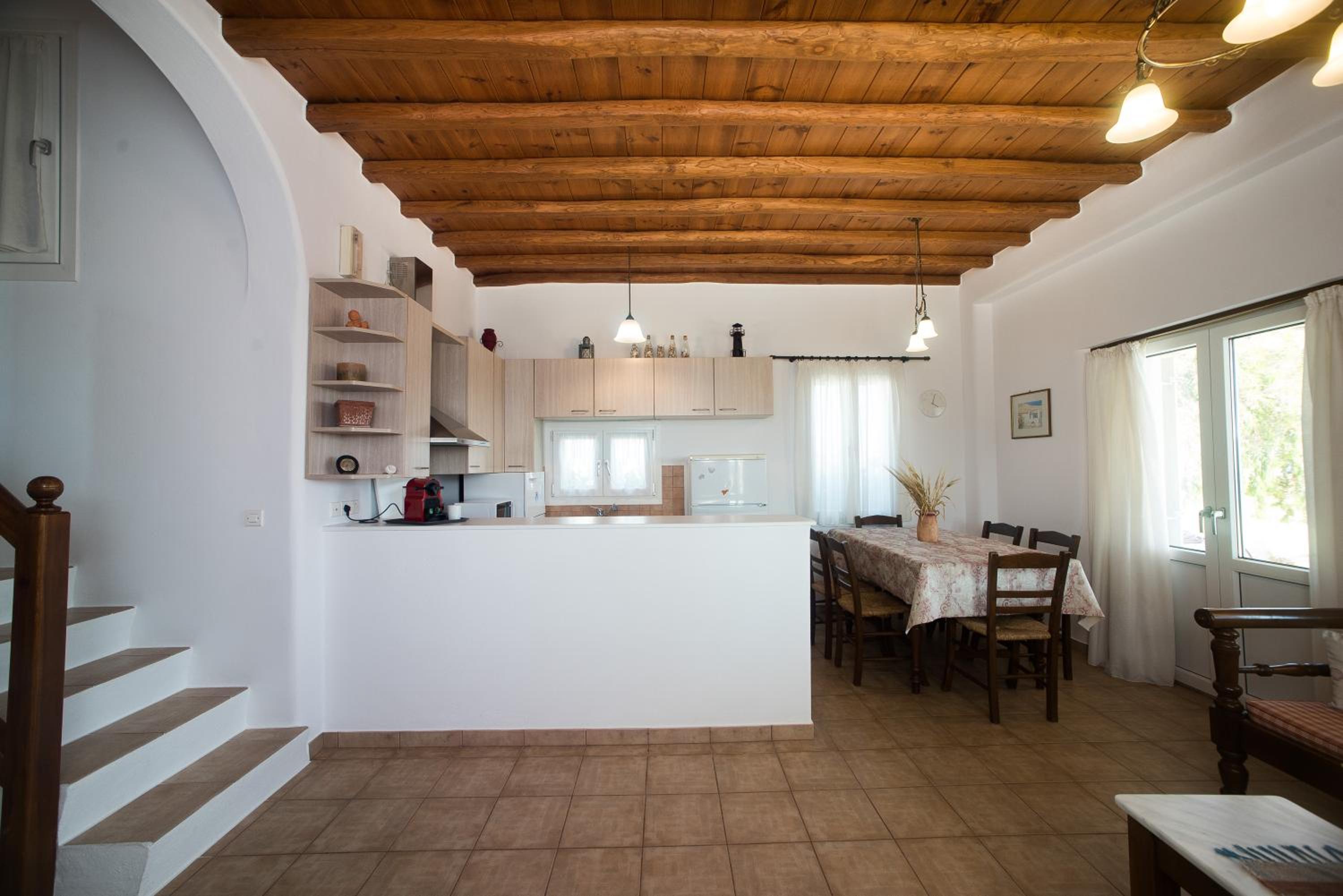 Villa Abella Paraga Mykonos, Traditional with amazing sea view, up to 6 people view 2