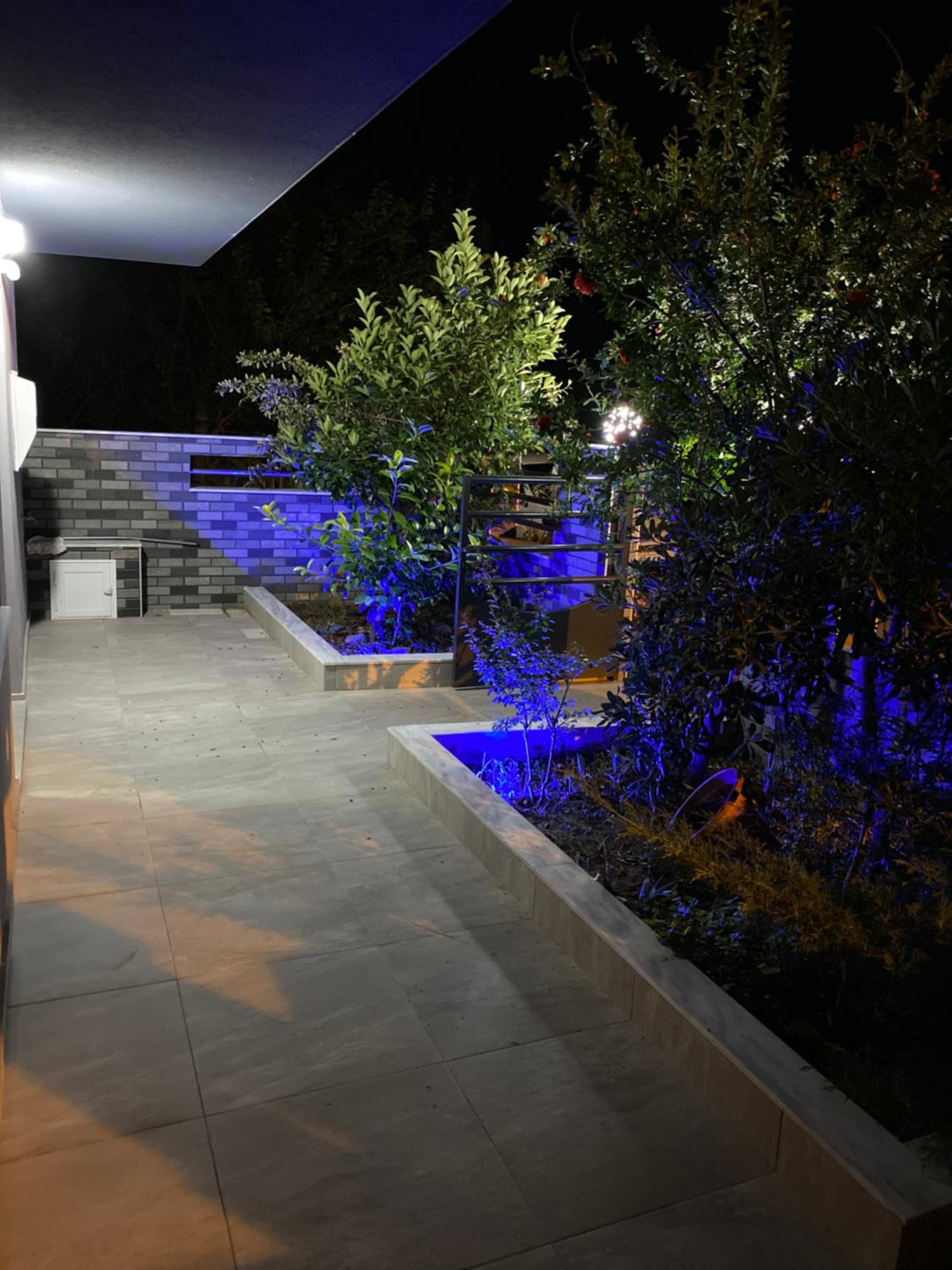 outdoor BBQ area