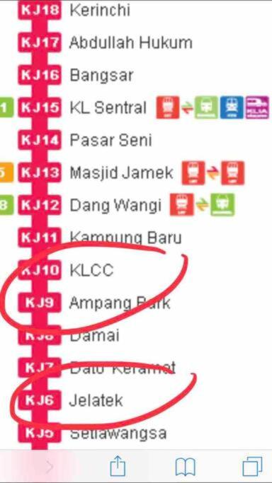 Flexi check in 10min to KLCC next to Hospital Gleneagle