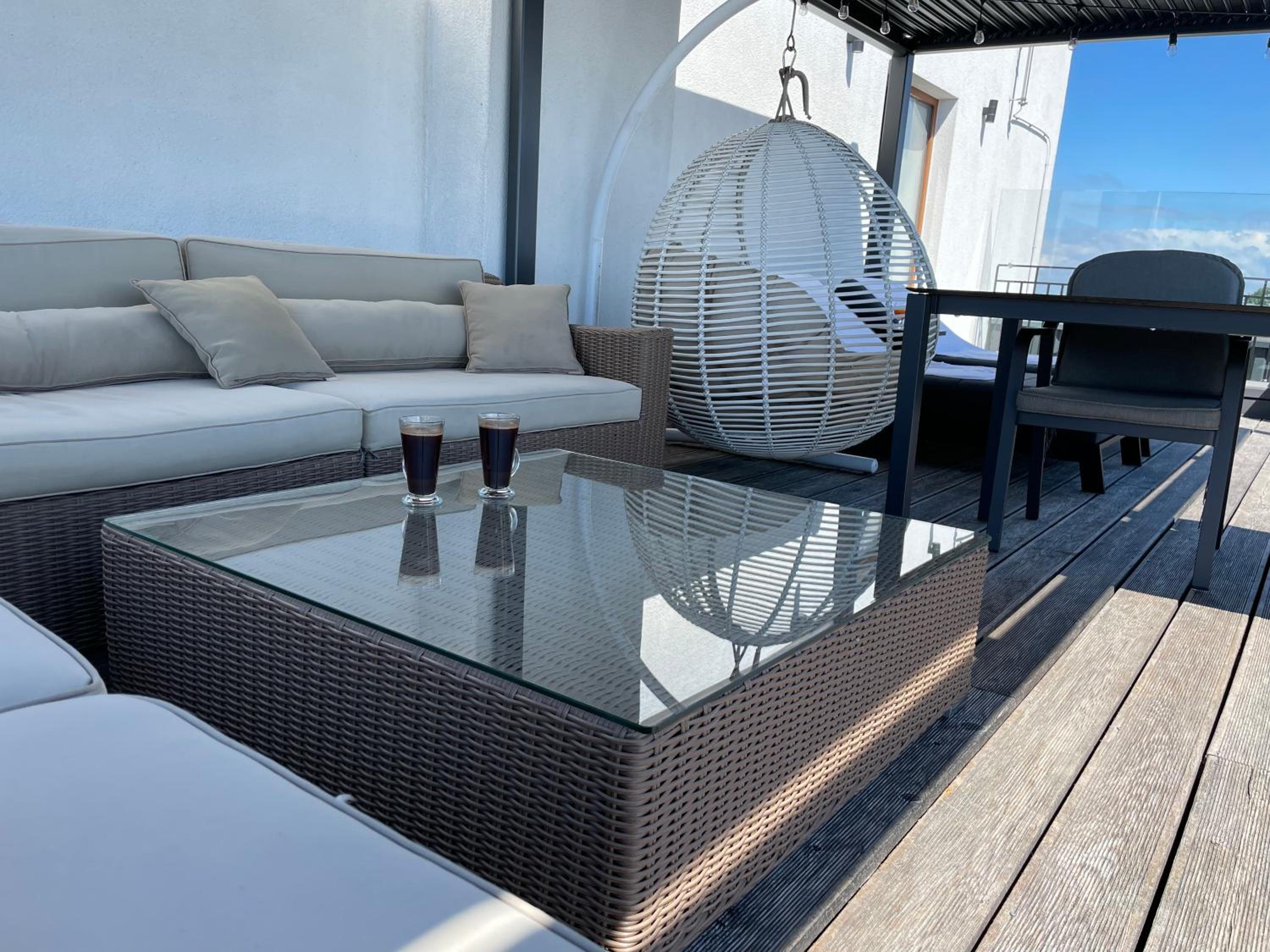 Sea View Penthouse Terrace Palanga Old Town view 5