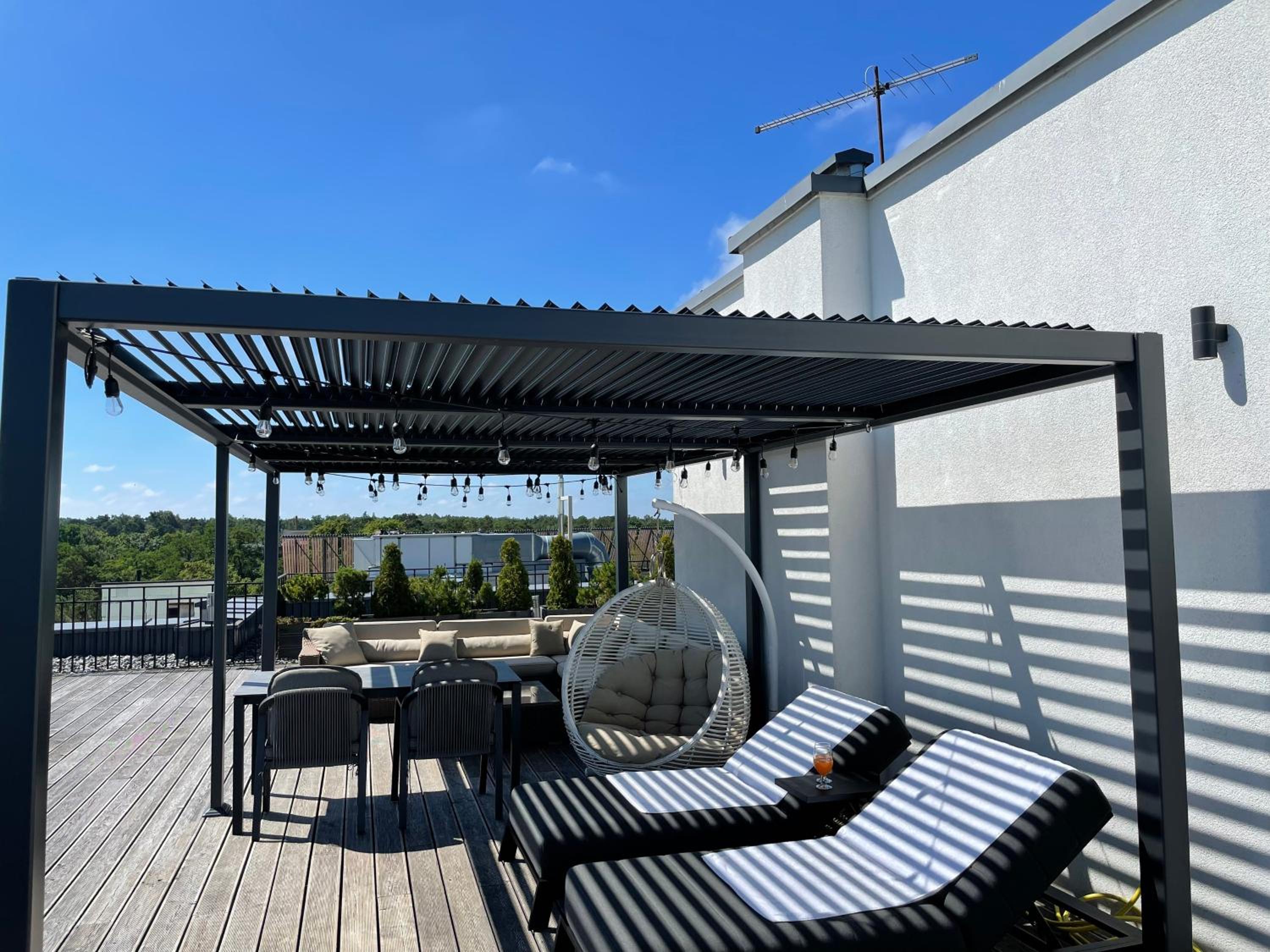 Sea View Penthouse Terrace Palanga Old Town view 3