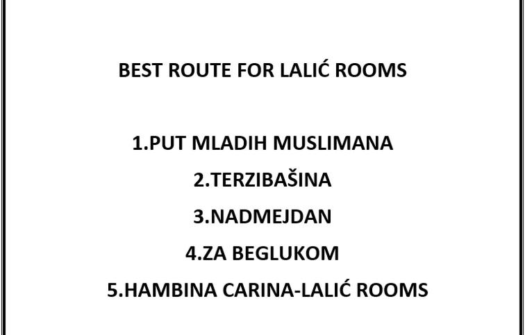 Lalić rooms