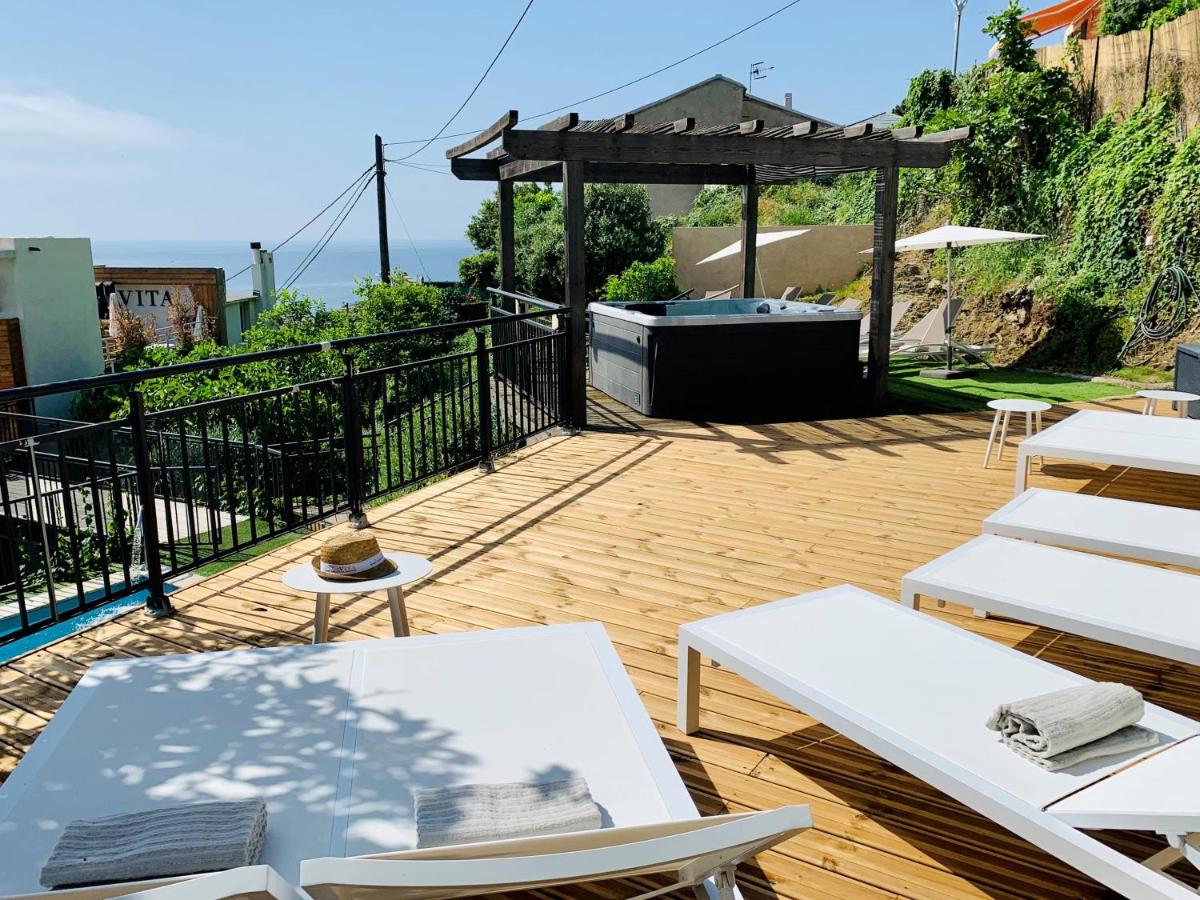 outdoor BBQ area