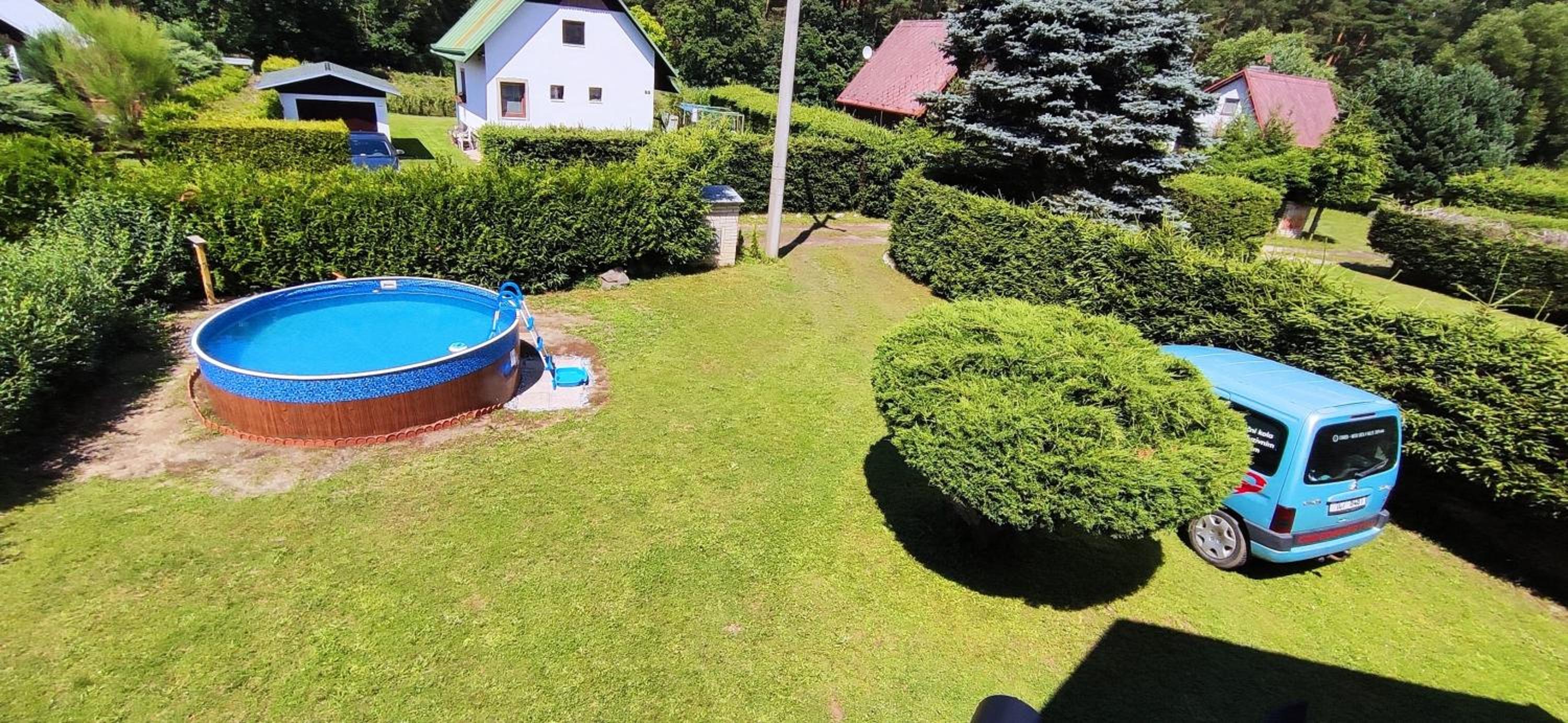 Chata Mareček - v lesní osadě u řeky Lužnice