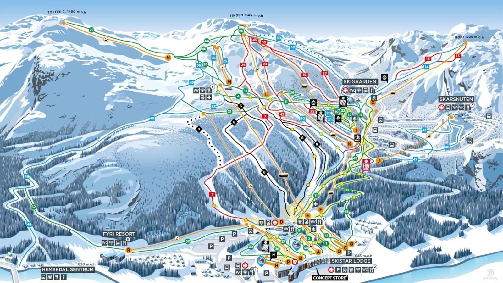 Hemsedal-Toppen av Skarsnuten