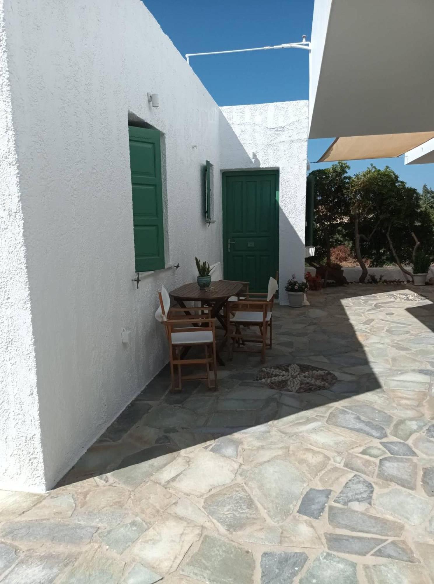 outdoor BBQ area