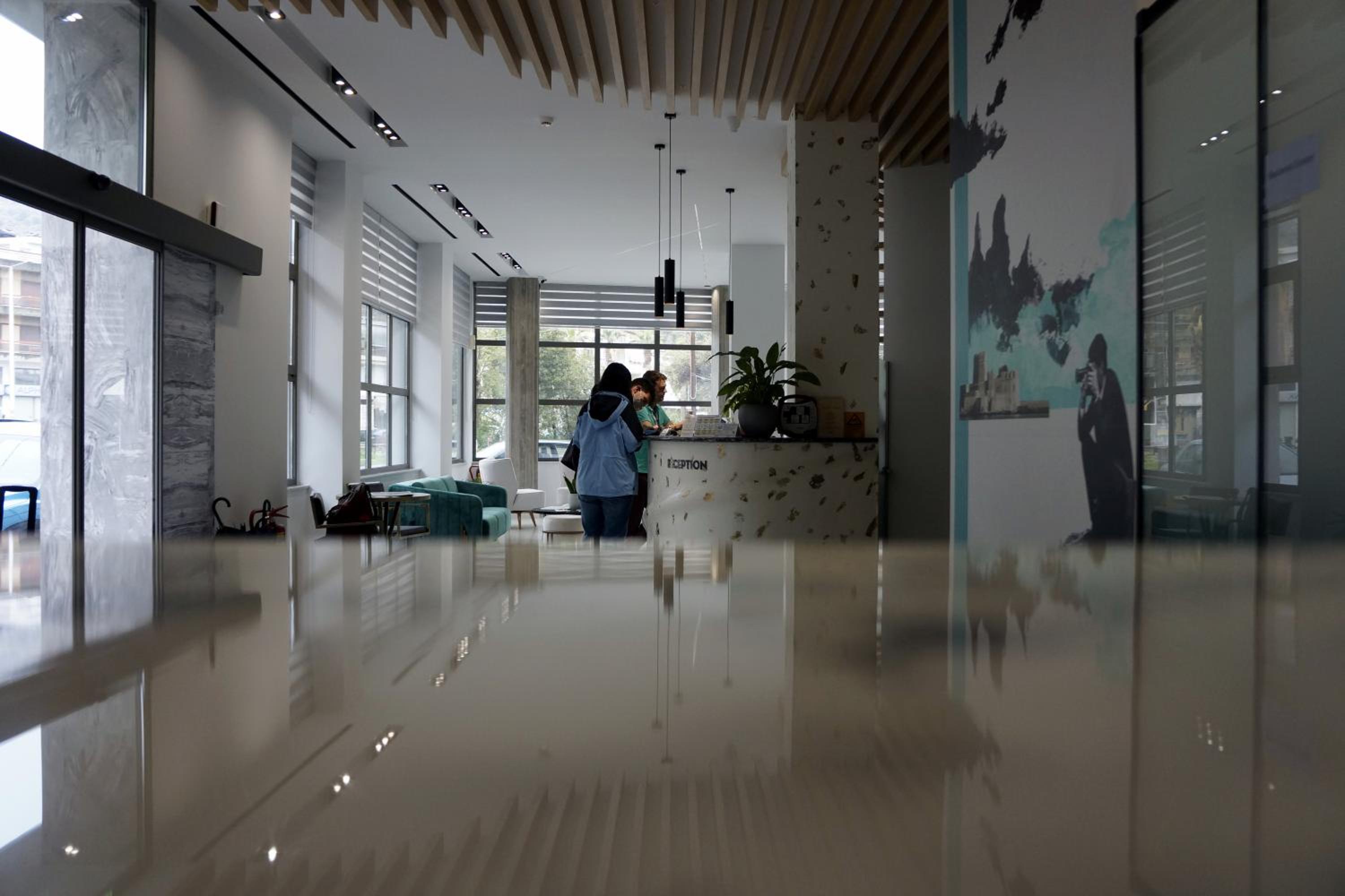 hotel reception