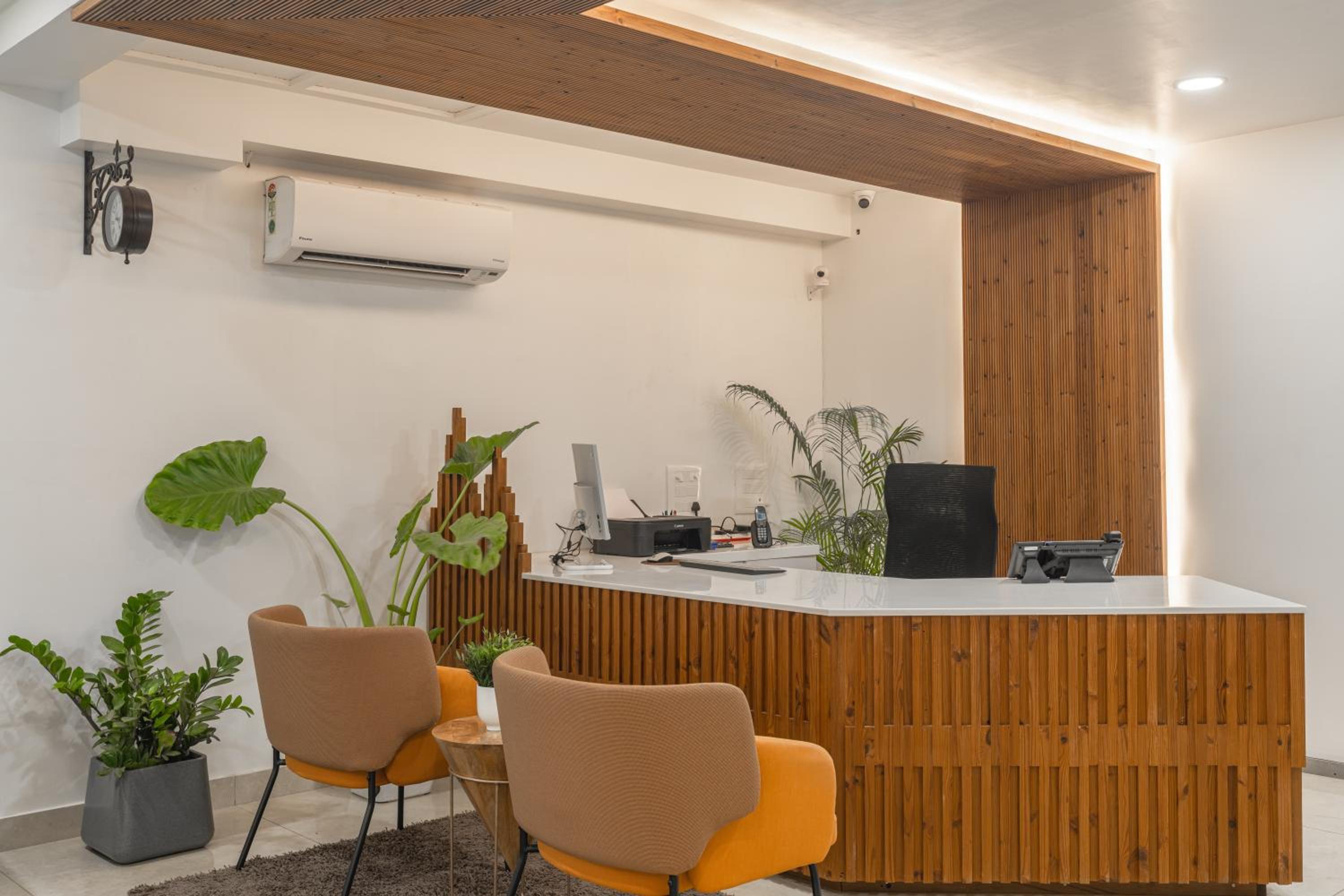 hotel reception