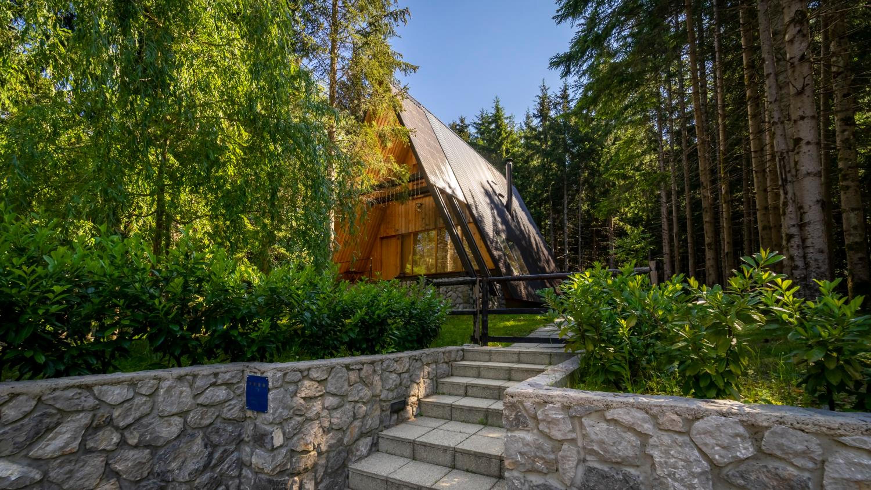 Forest House Stella - A frame cabin view 2