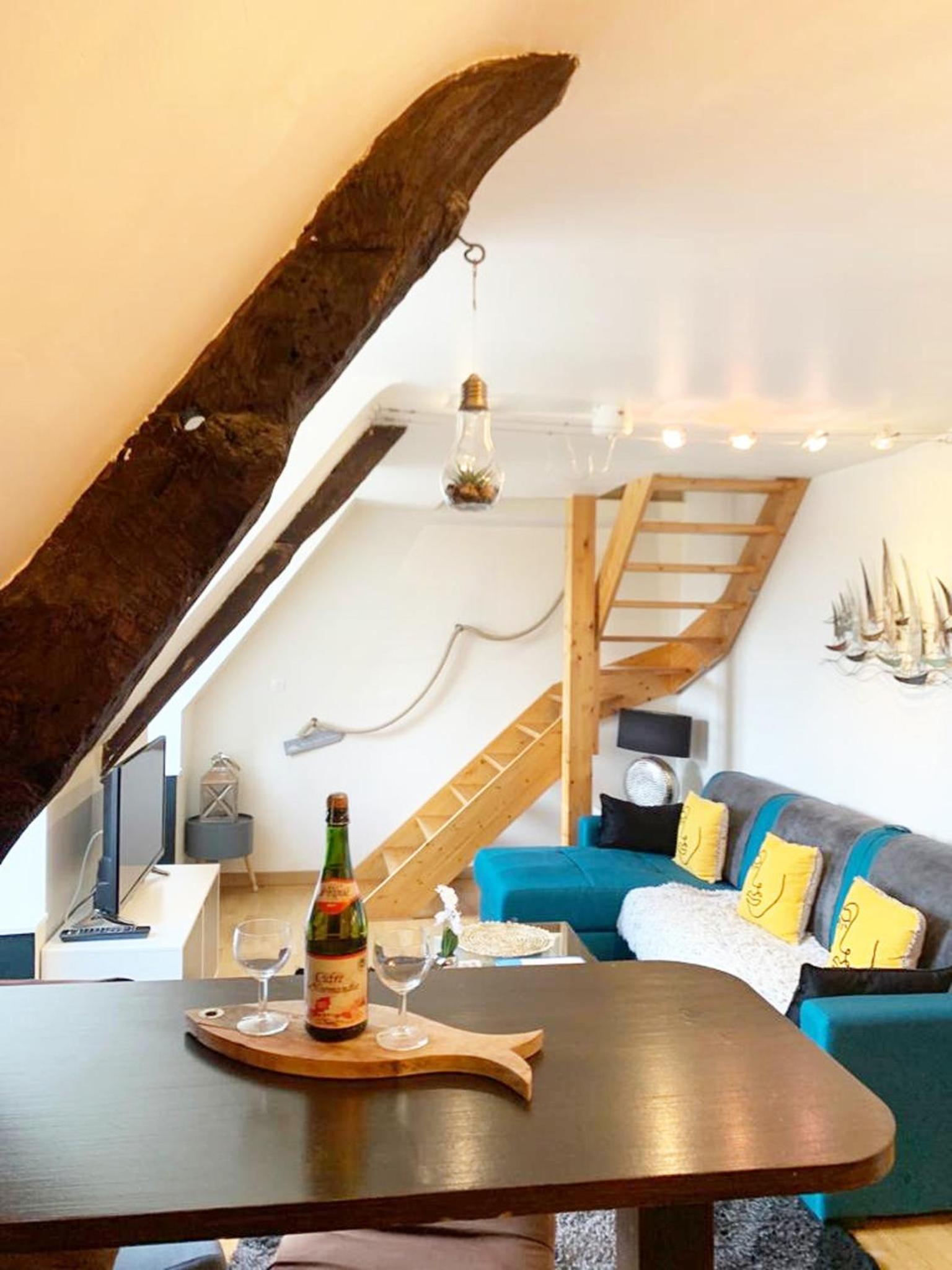 Appartement Saint Malo vue sur mer et sur intra muros, Ferry, plage et commerces à 50 m