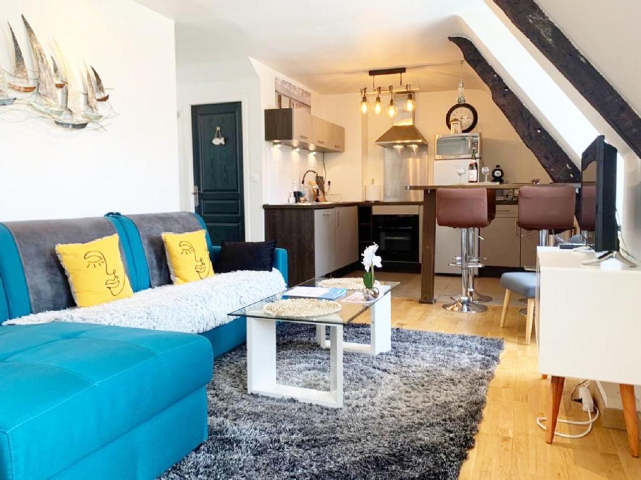 Appartement Saint Malo vue sur mer et sur intra muros, Ferry, plage et commerces à 50 m